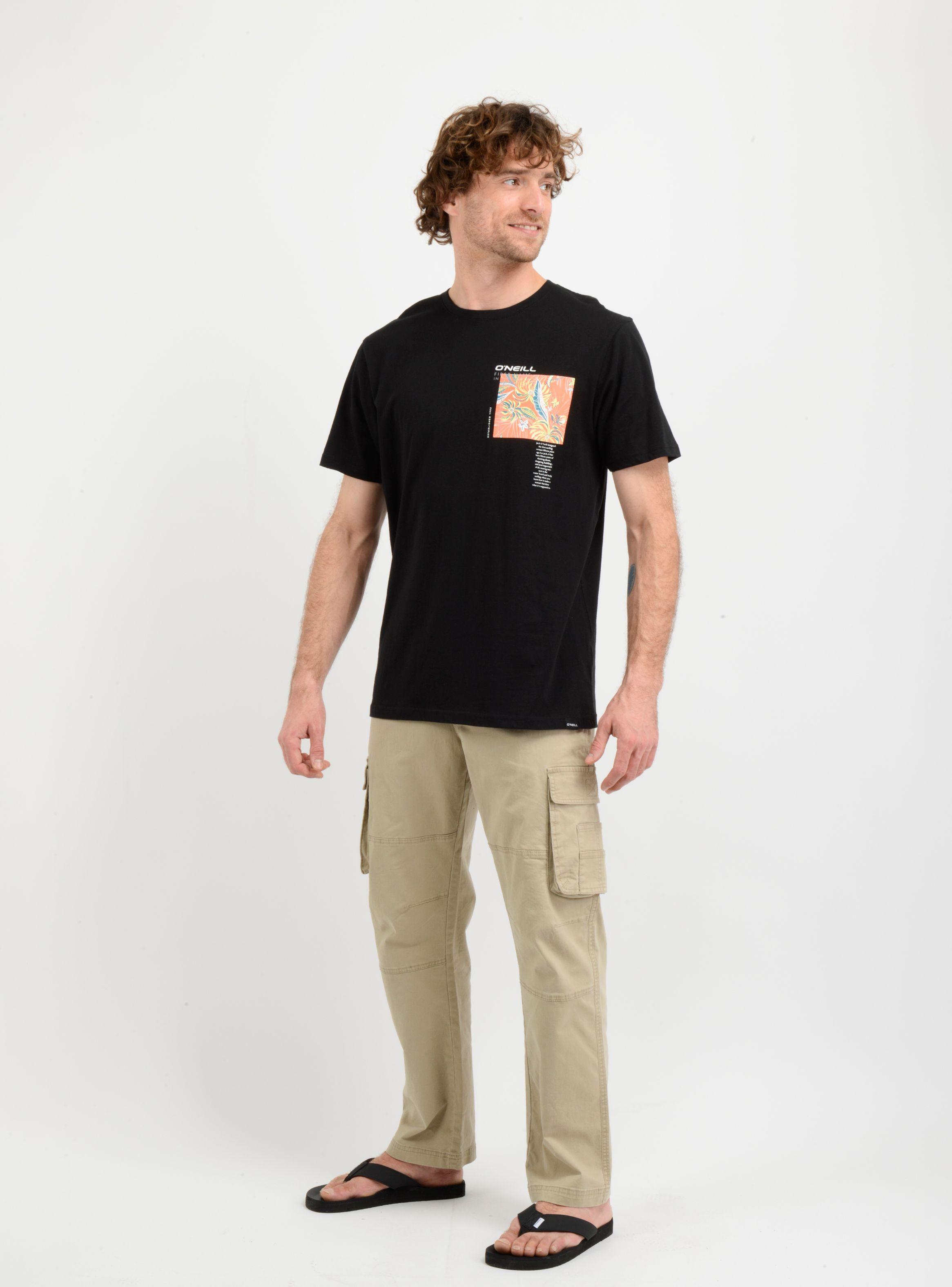 POLERA MANGA CORTA TROPIC  NEGRO-1