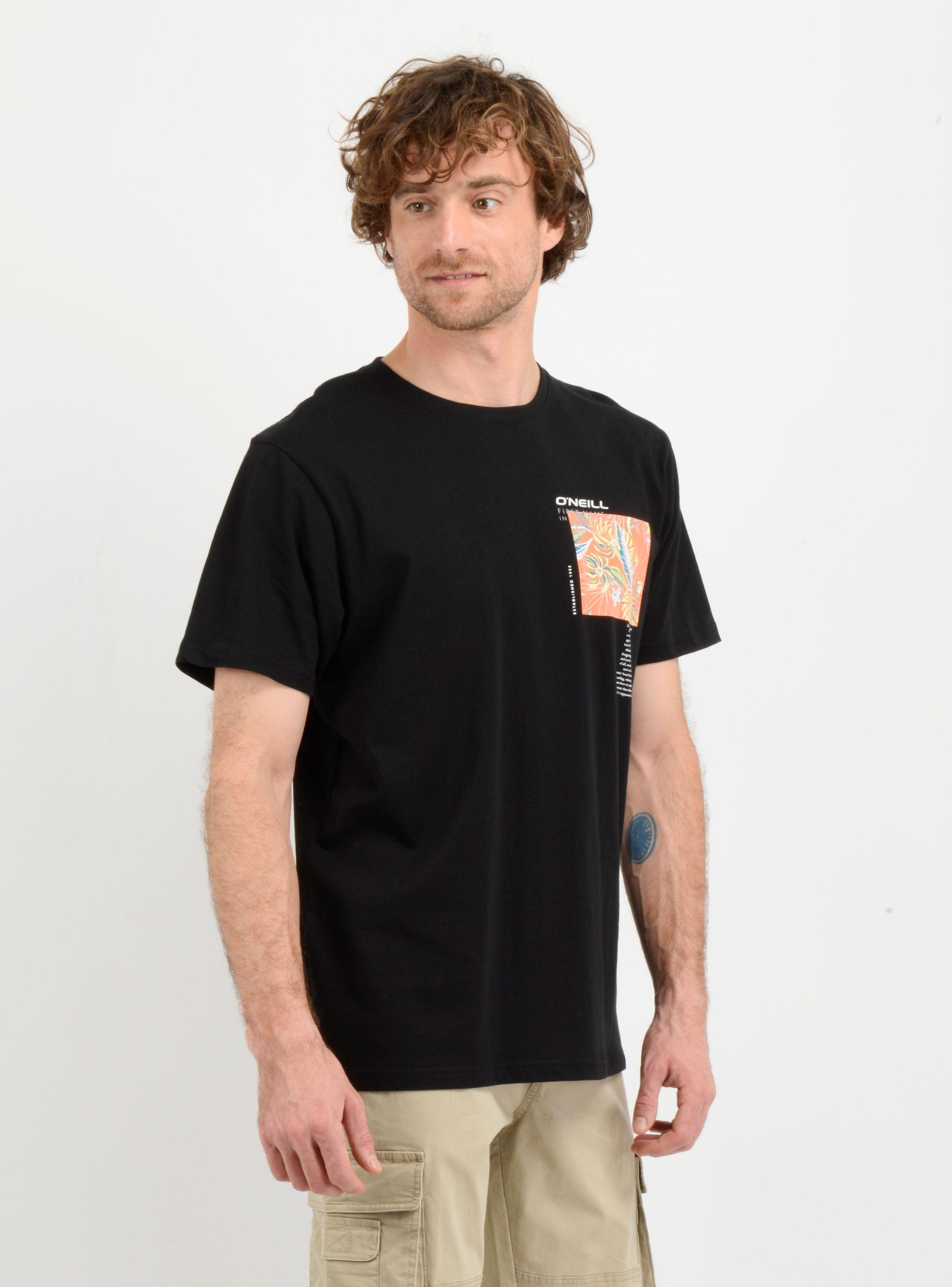 POLERA MANGA CORTA TROPIC  NEGRO-3