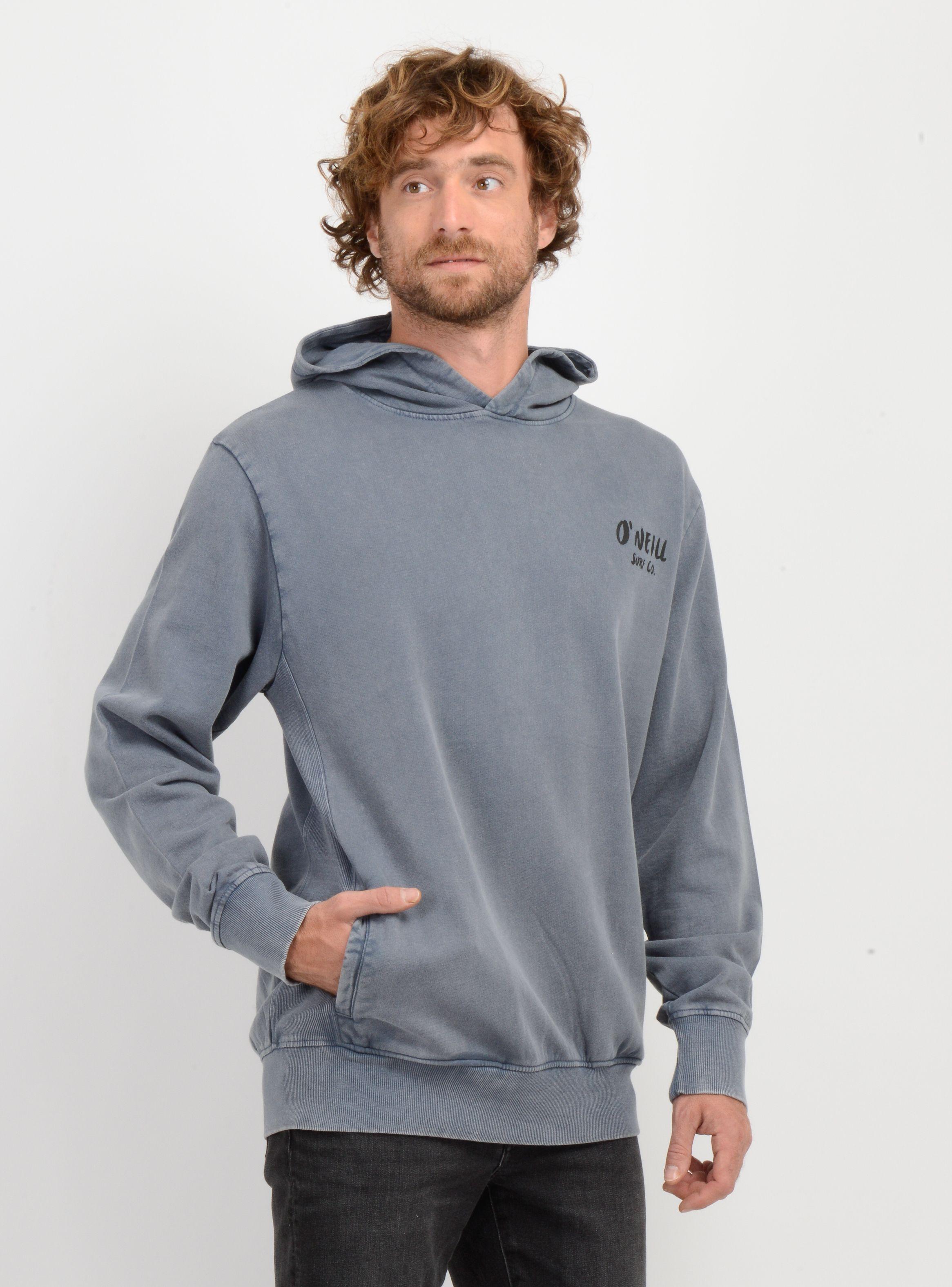 POLERON VISTA HOOD GRIS OSCURO-3