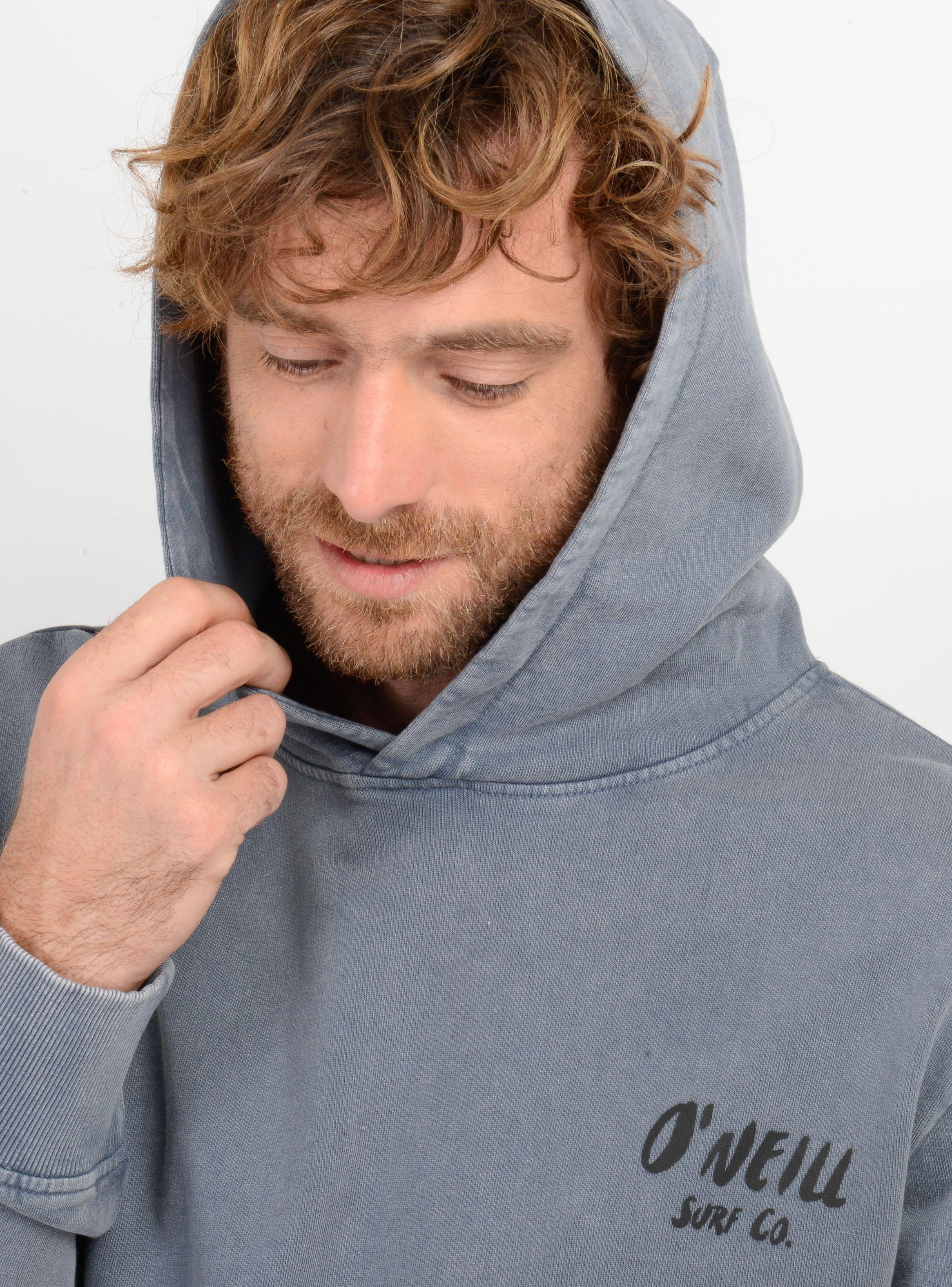 POLERON VISTA HOOD GRIS OSCURO-4