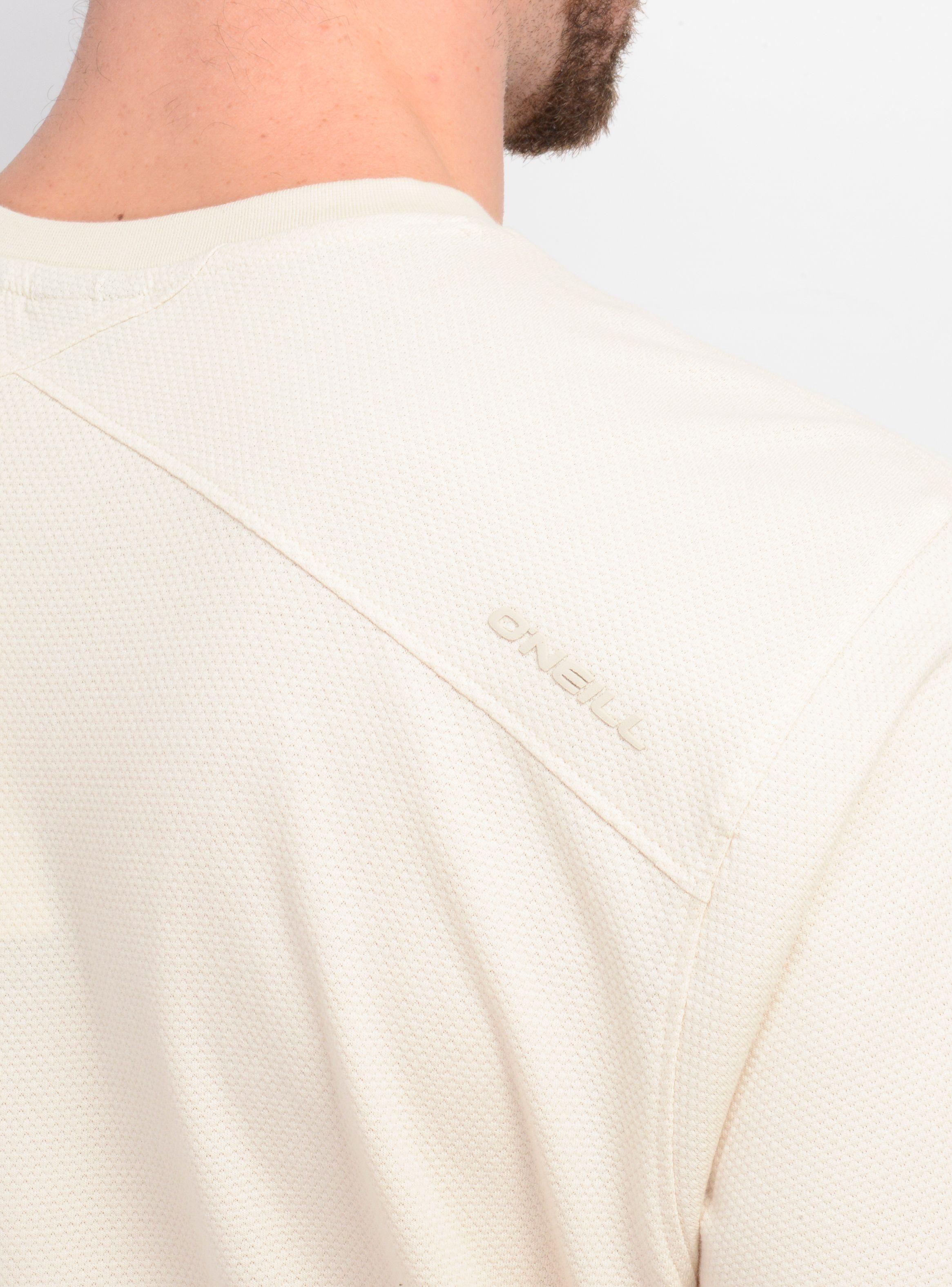 POLERA MANGA CORTA STAMPED BEIGE CLARO-5