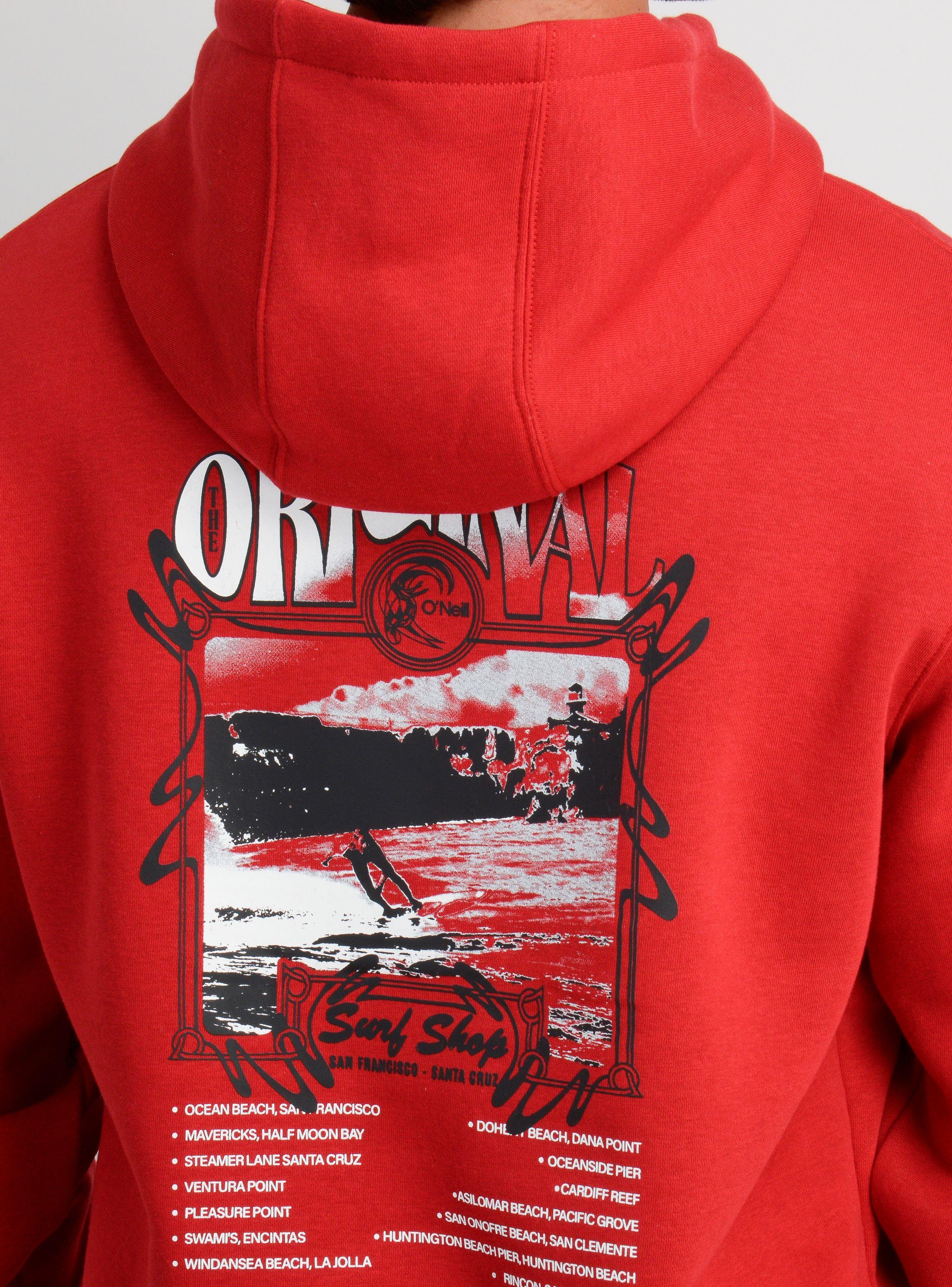 POLERON OG BEACH HOODIE  ROJO-5