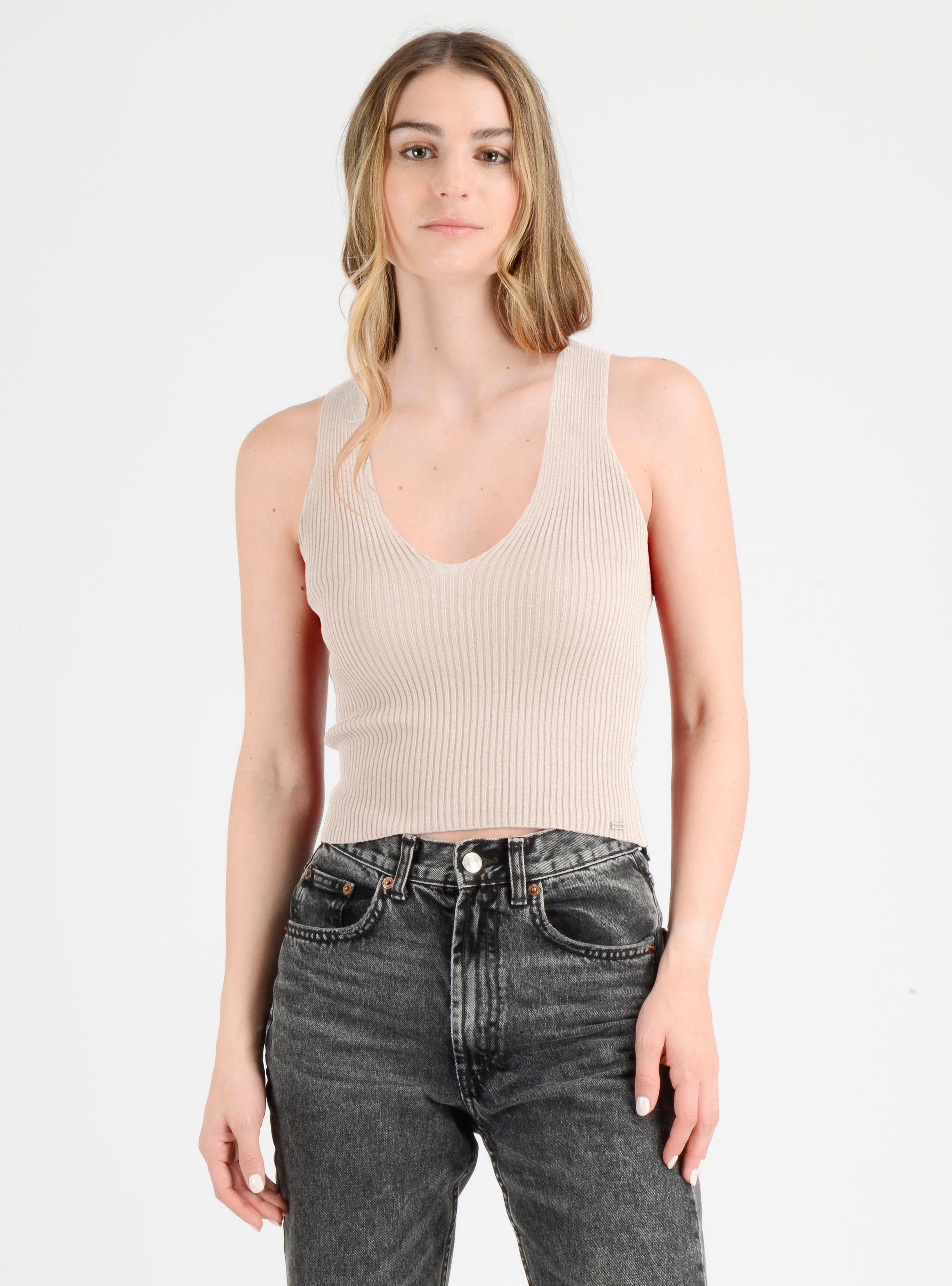 POLERA SIN MANGAS CAMDEM BEIGE-0