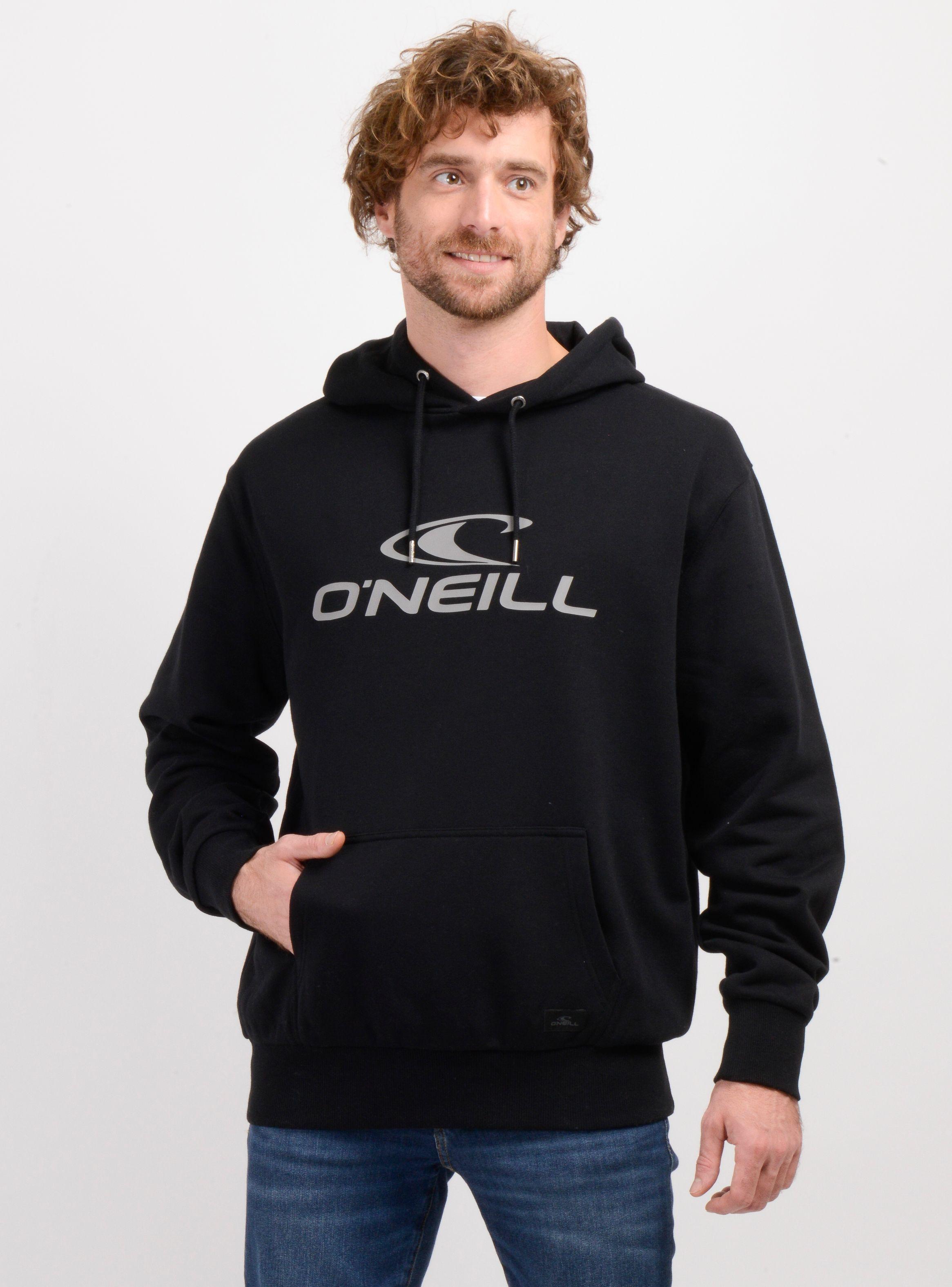 POLERON LOGO HOODIE NEGRO-0
