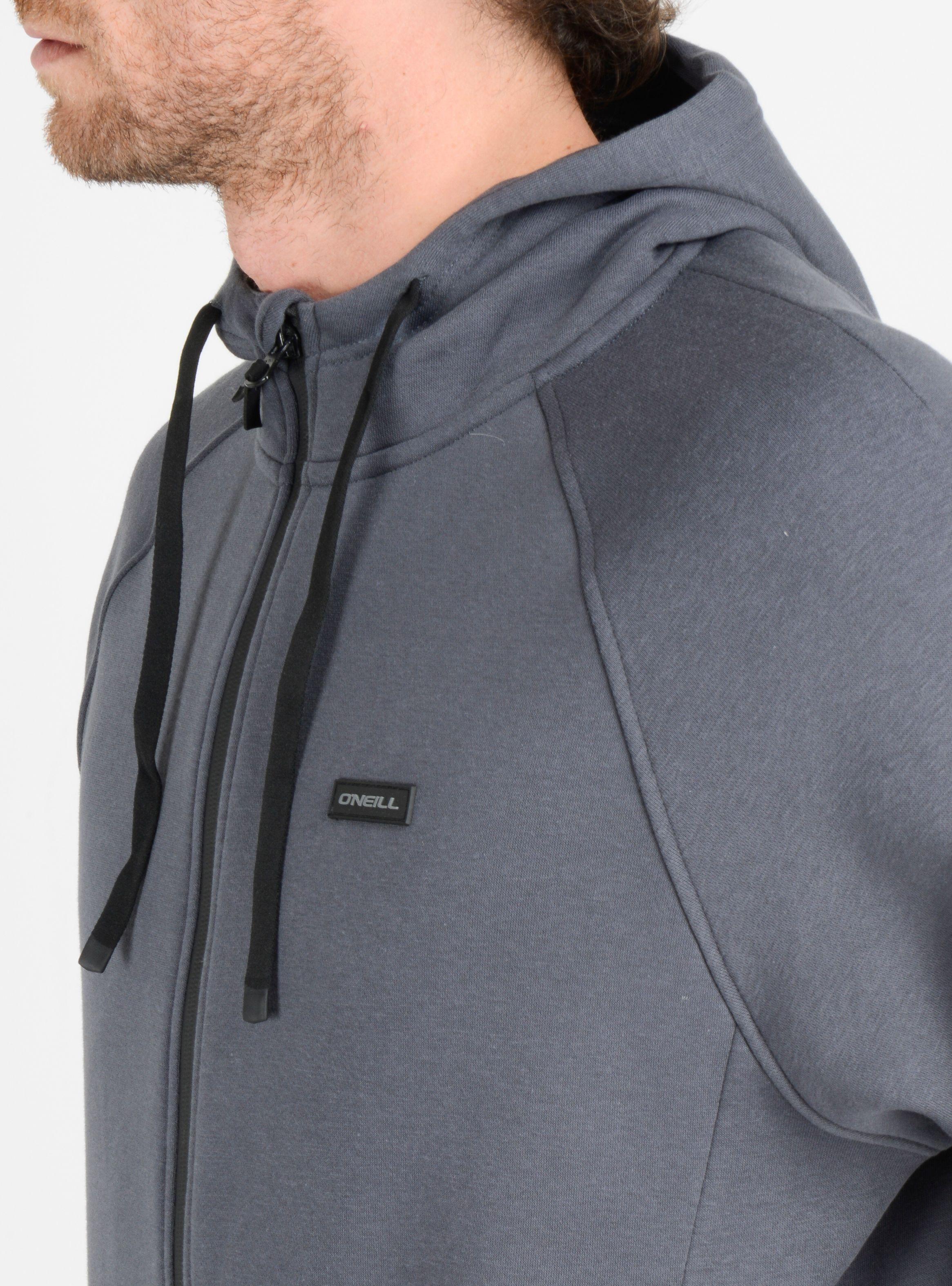 POLERON FULL ZIPER FREAK  GRIS-4