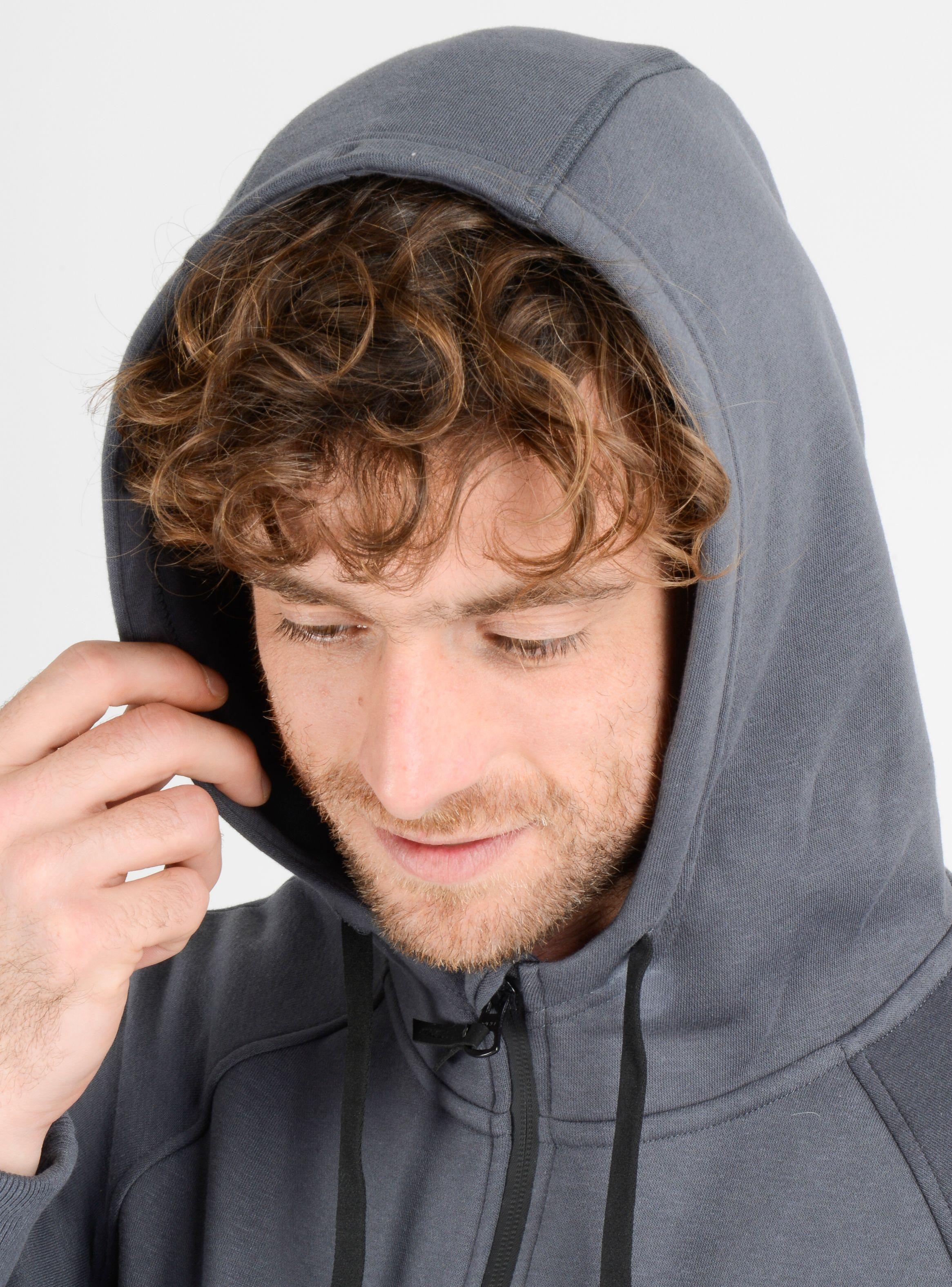 POLERON FULL ZIPER FREAK  GRIS-5