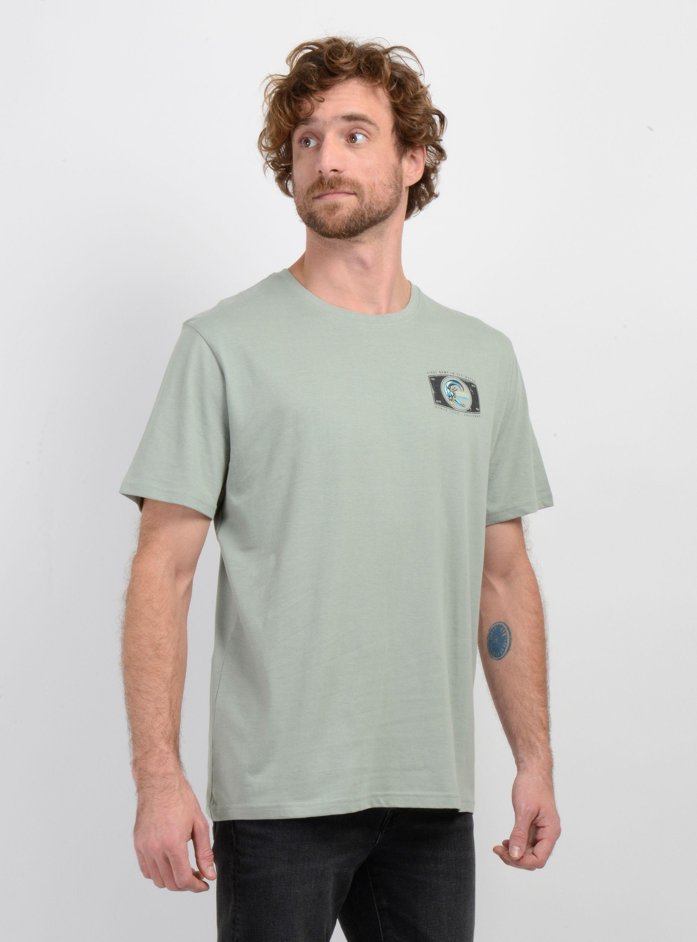 POLERA MANGA CORTA FOREVER VERDE CLARO-3