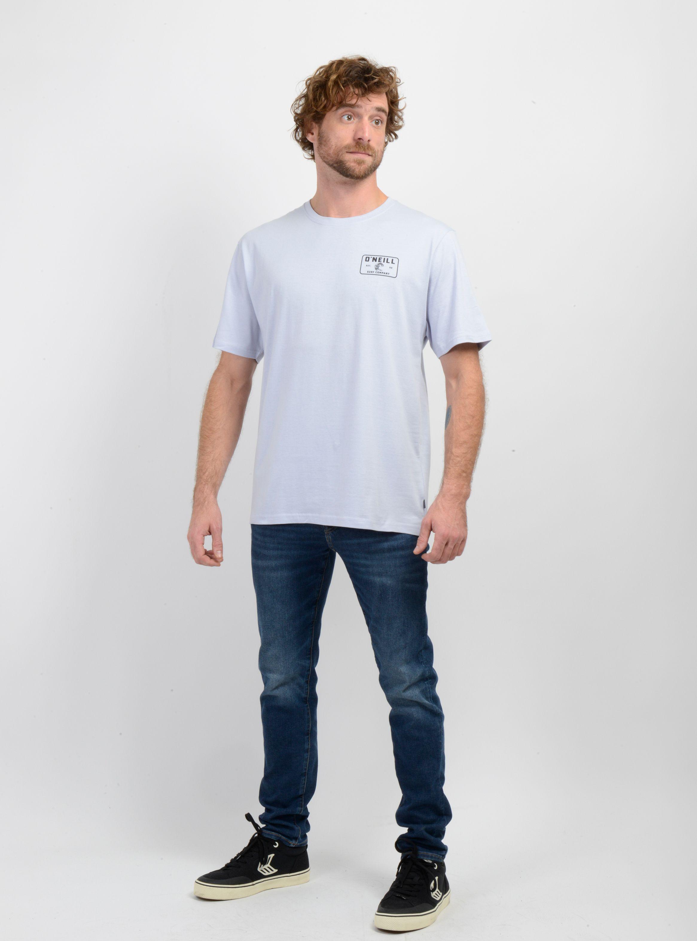 POLERA MANGA CORTA OBLONG AZUL CLARO-2