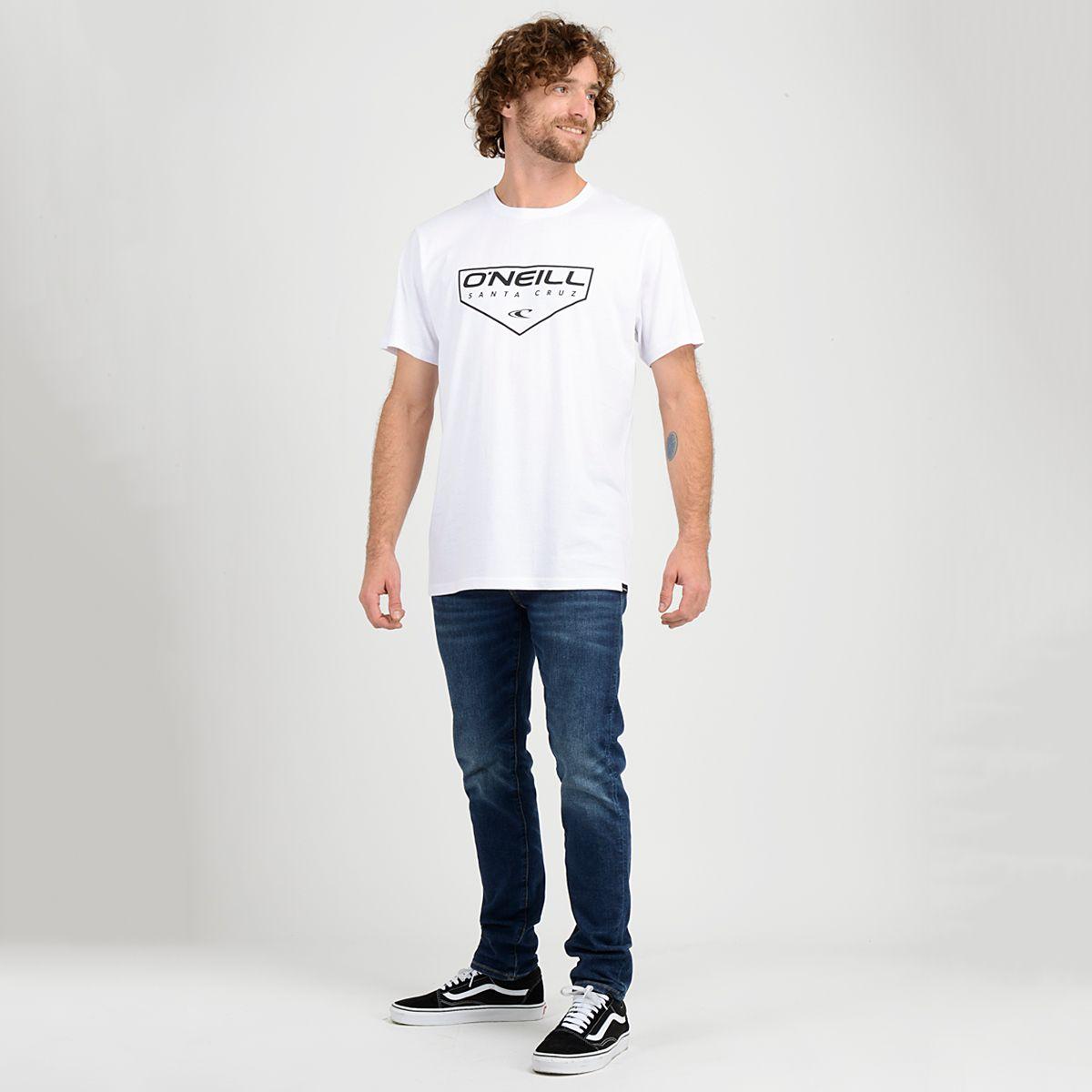 POLERA MANGA CORTA STAR  BLANCO-2