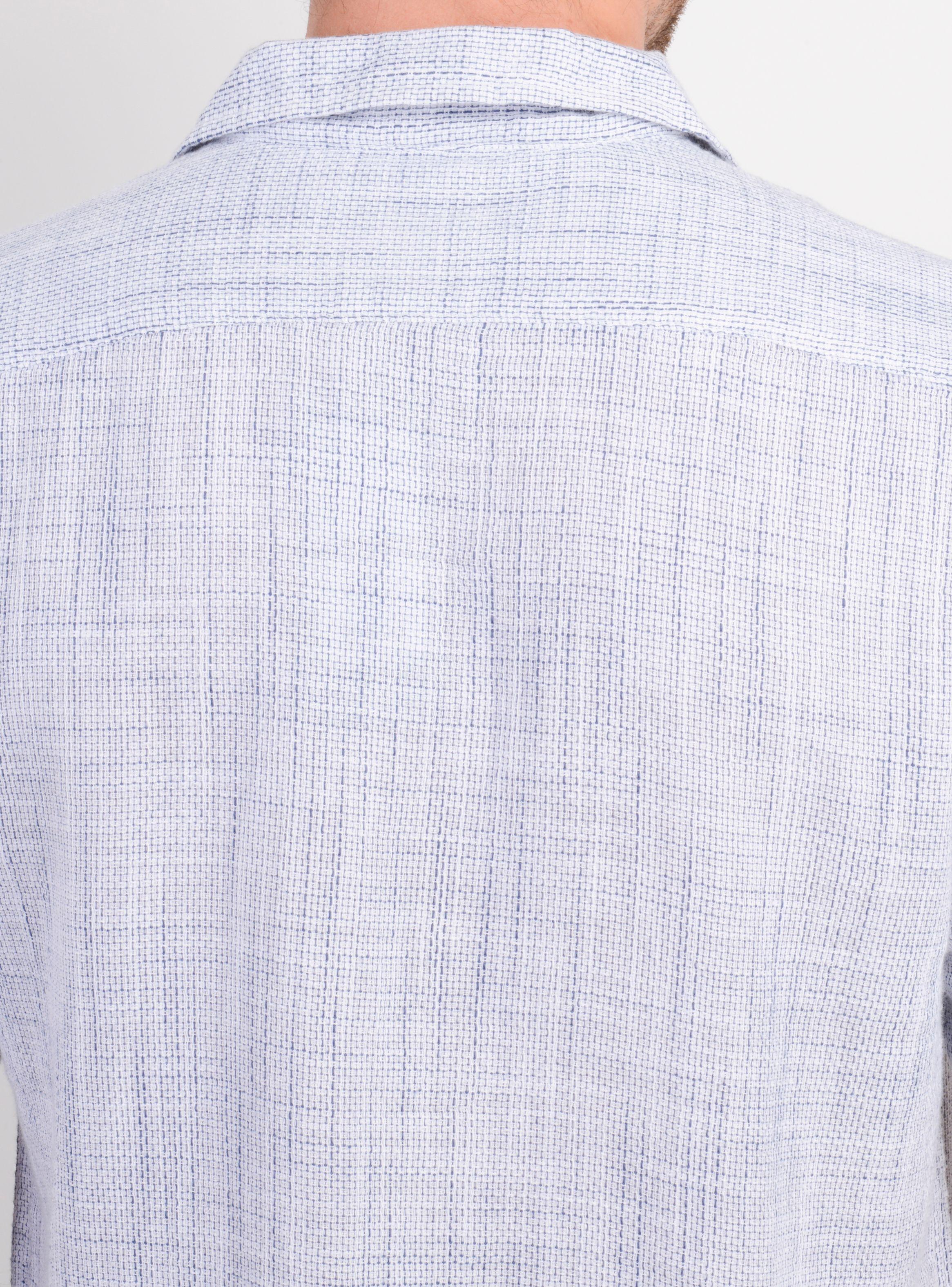 CAMISA MANGA CORTA PITCH AZUL-5