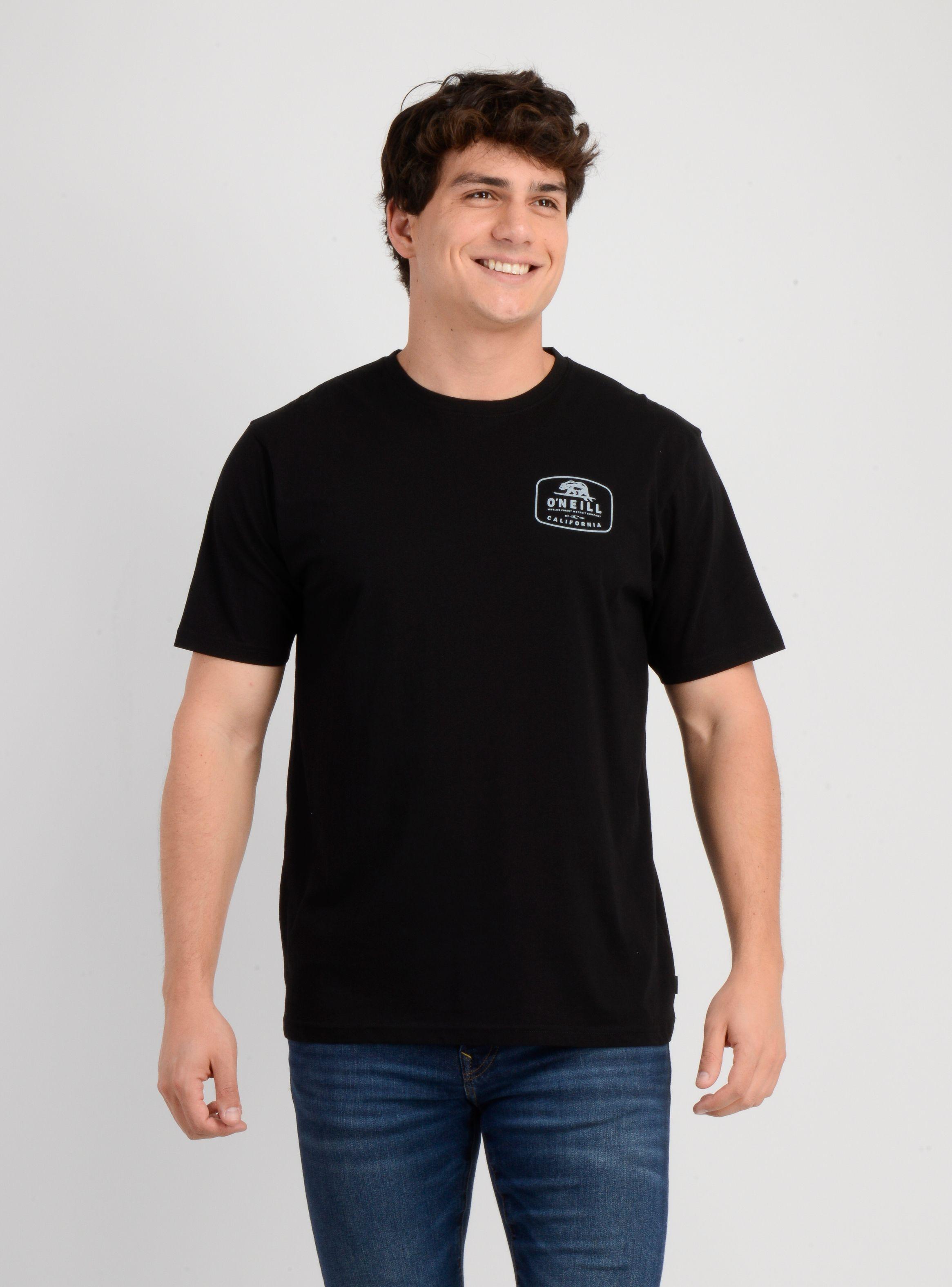 POLERA MANGA CORTA CALI NATIVE NEGRO-0