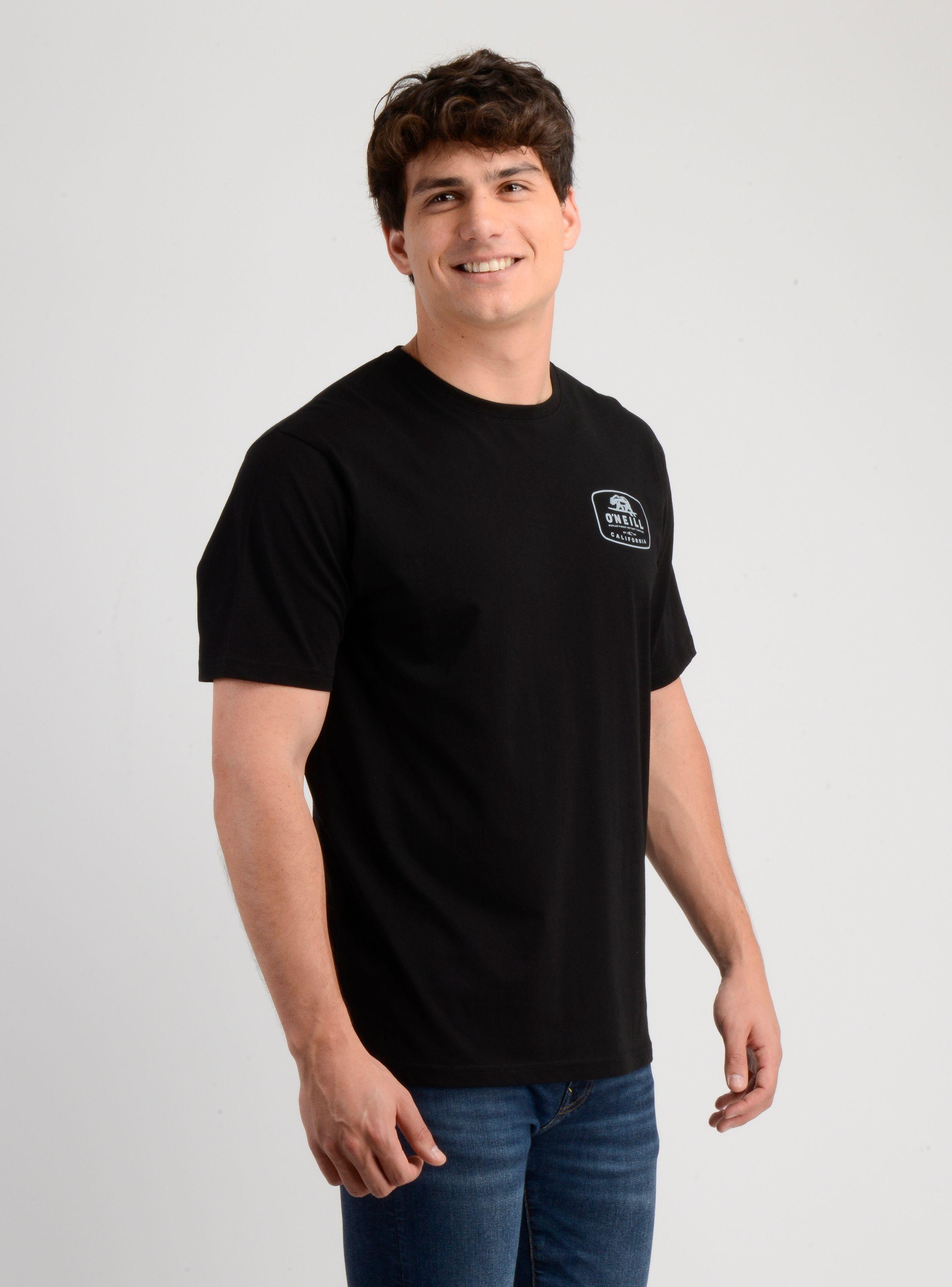 POLERA MANGA CORTA CALI NATIVE NEGRO-3