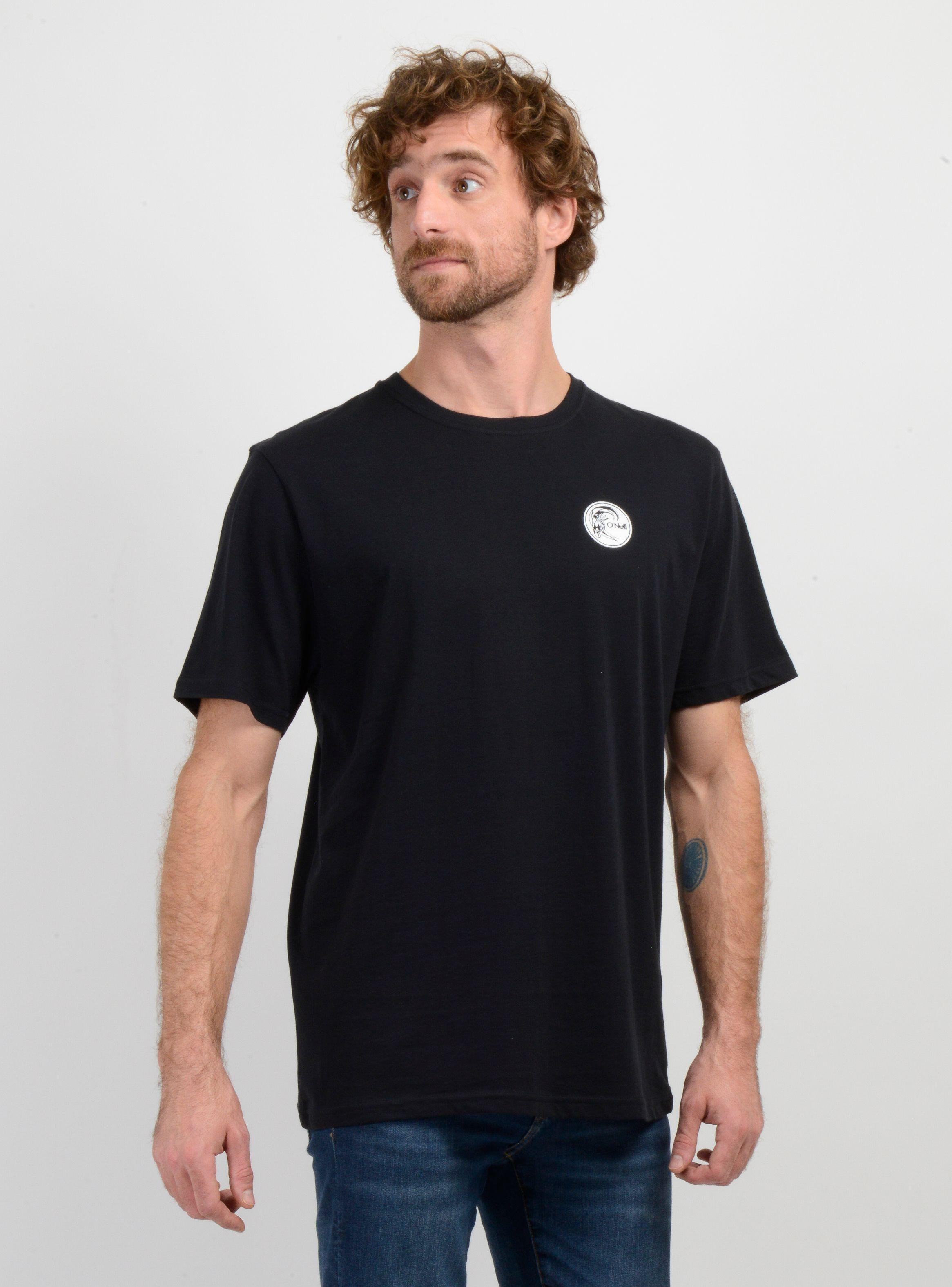 POLERA MANGA CORTA ORIGINAL SURF SHOP NEGRO-3