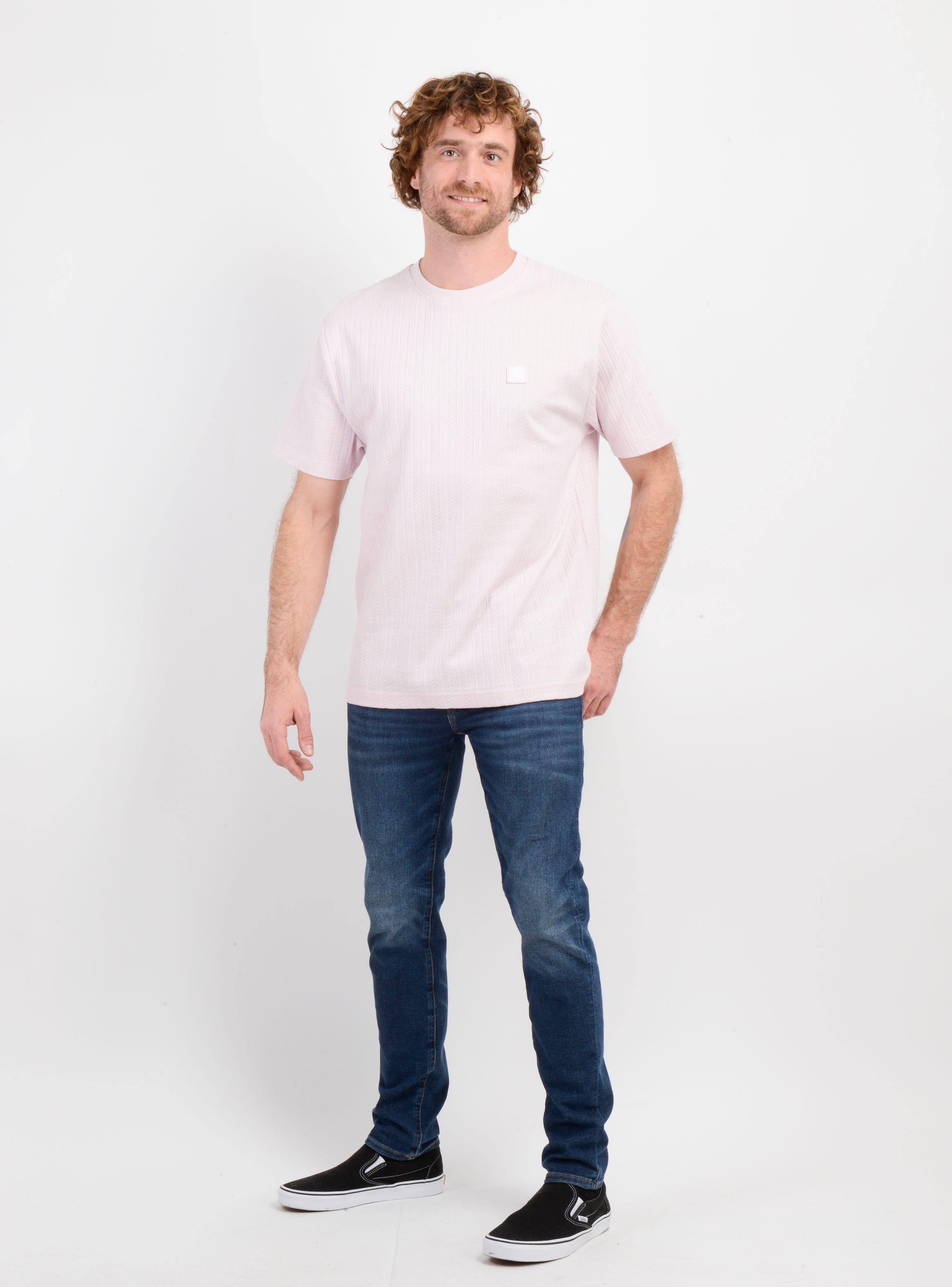 POLERA MANGA CORTA NEW LINE ROSADO CLARO-2