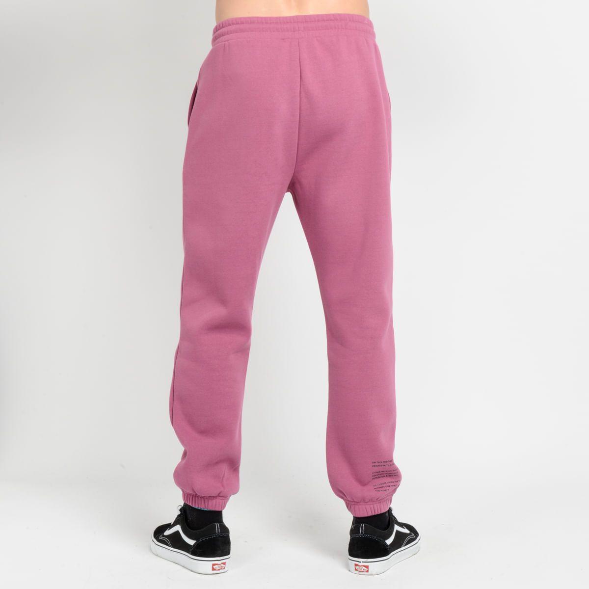 PANTALON BUZO - I23HO049001 ROSADO OSCURO-1