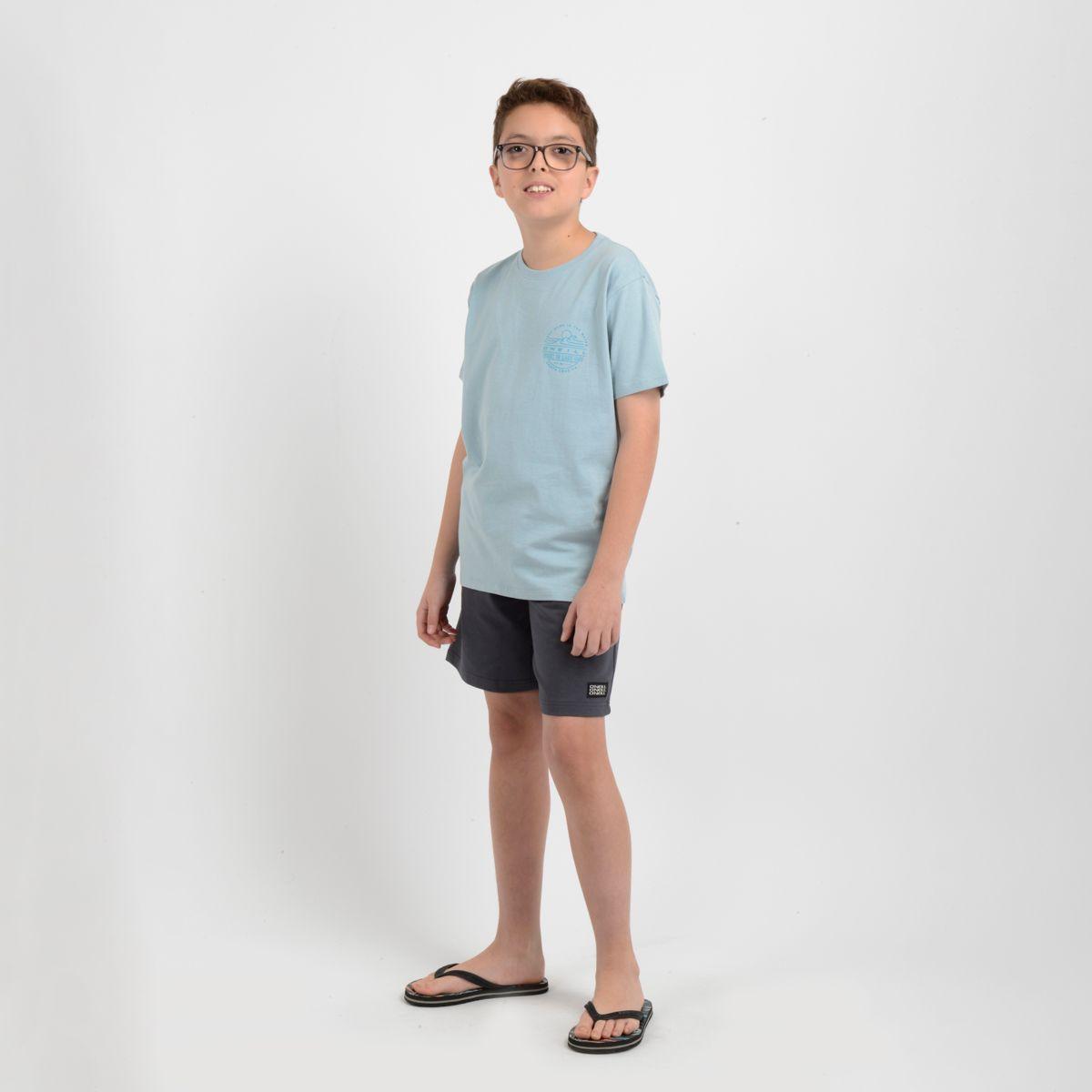 POLERA MANGA CORTA MUIR AZUL CLARO / PASTEL-1