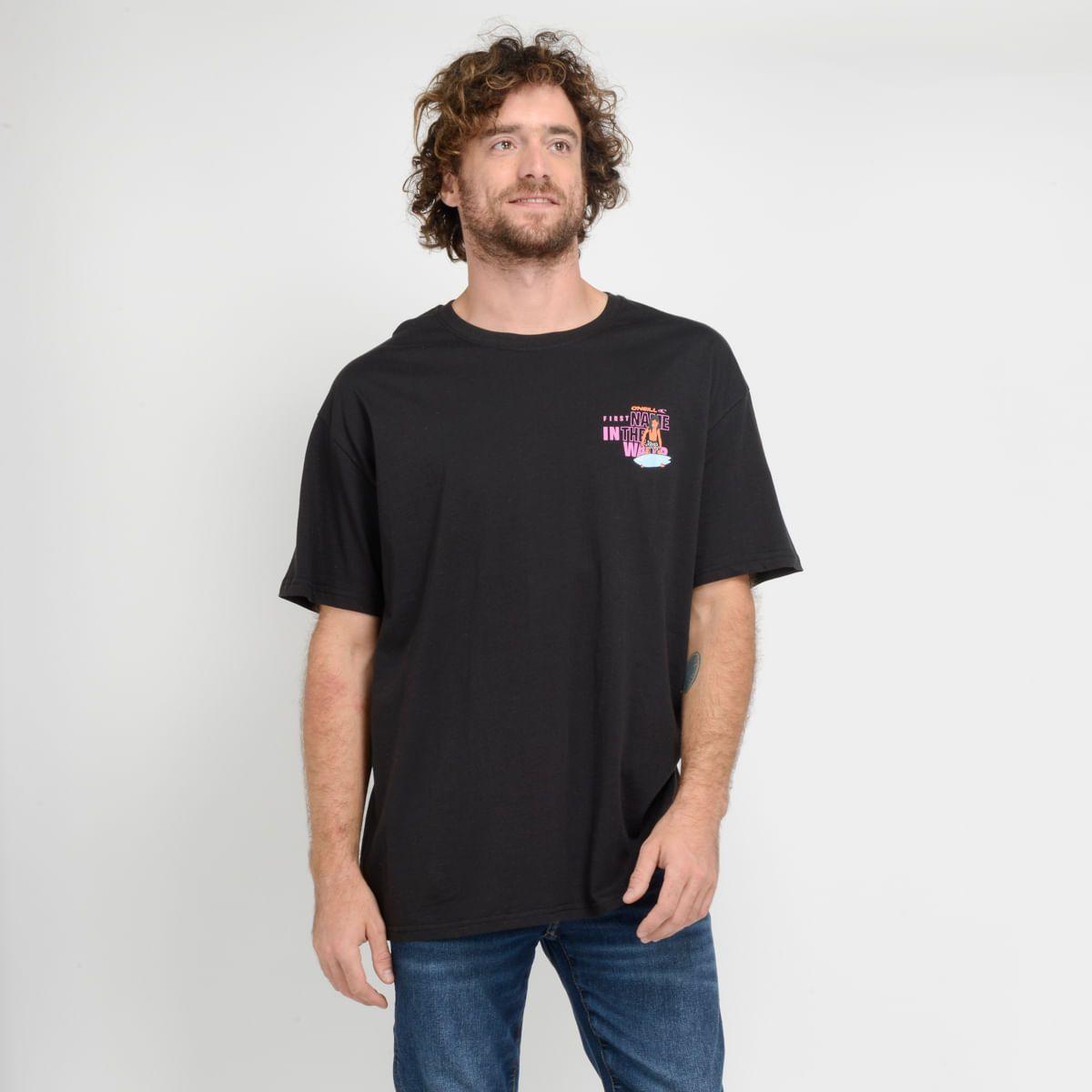 POLERA MANGA CORTA - I23HO065008 NEGRO-0