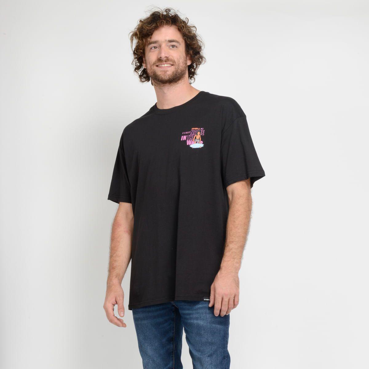 POLERA MANGA CORTA - I23HO065008 NEGRO-1