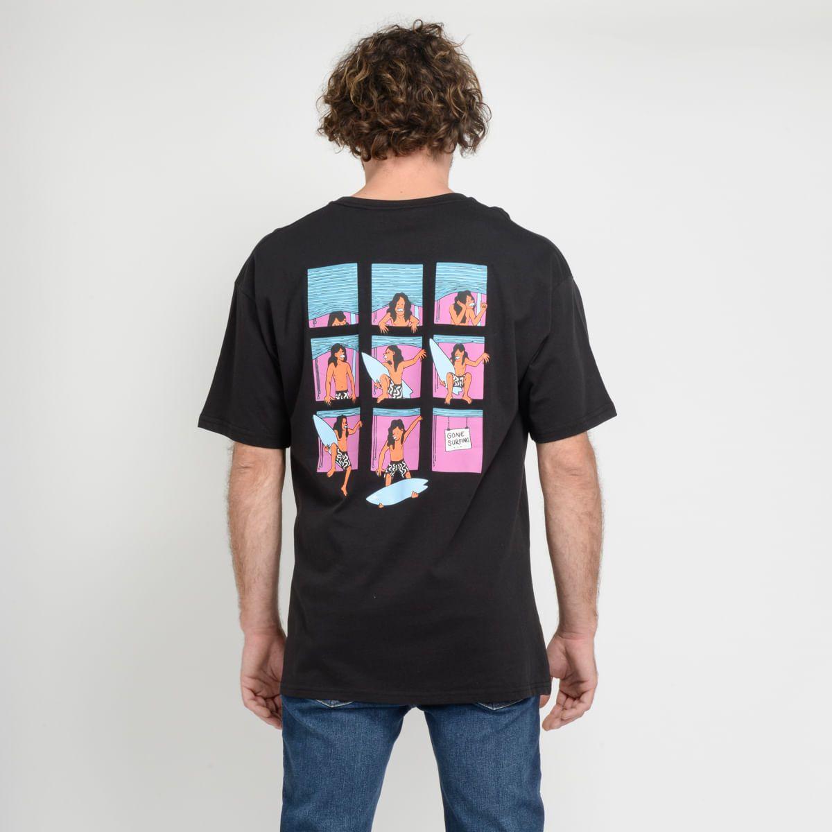 POLERA MANGA CORTA - I23HO065008 NEGRO-2