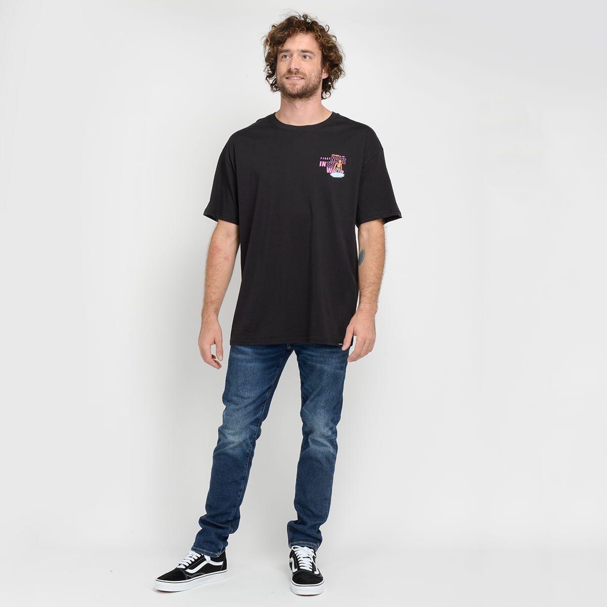 POLERA MANGA CORTA - I23HO065008 NEGRO-3