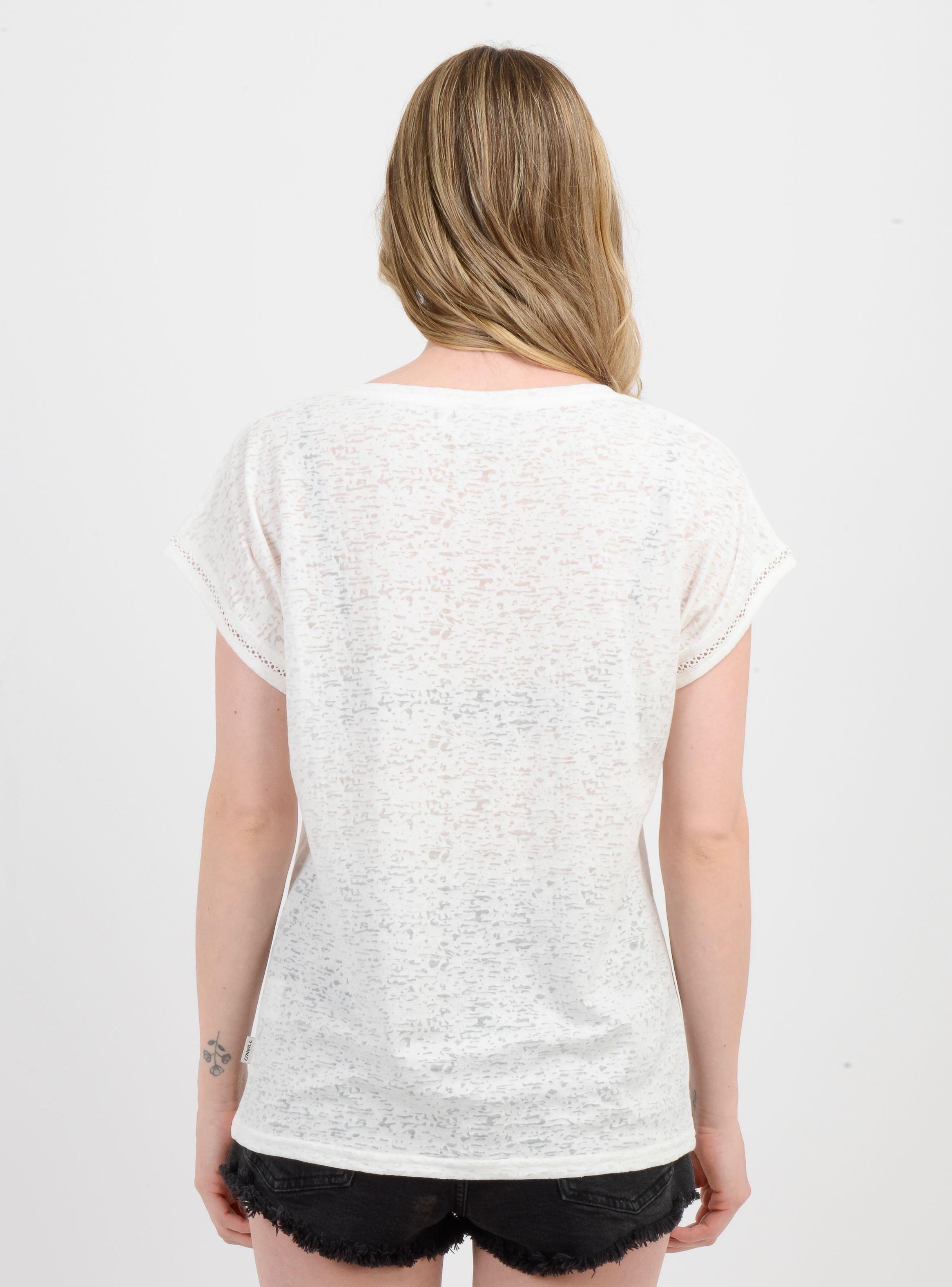 POLERA MANGA CORTA SUNNY STATE  BEIGE CLARO-1