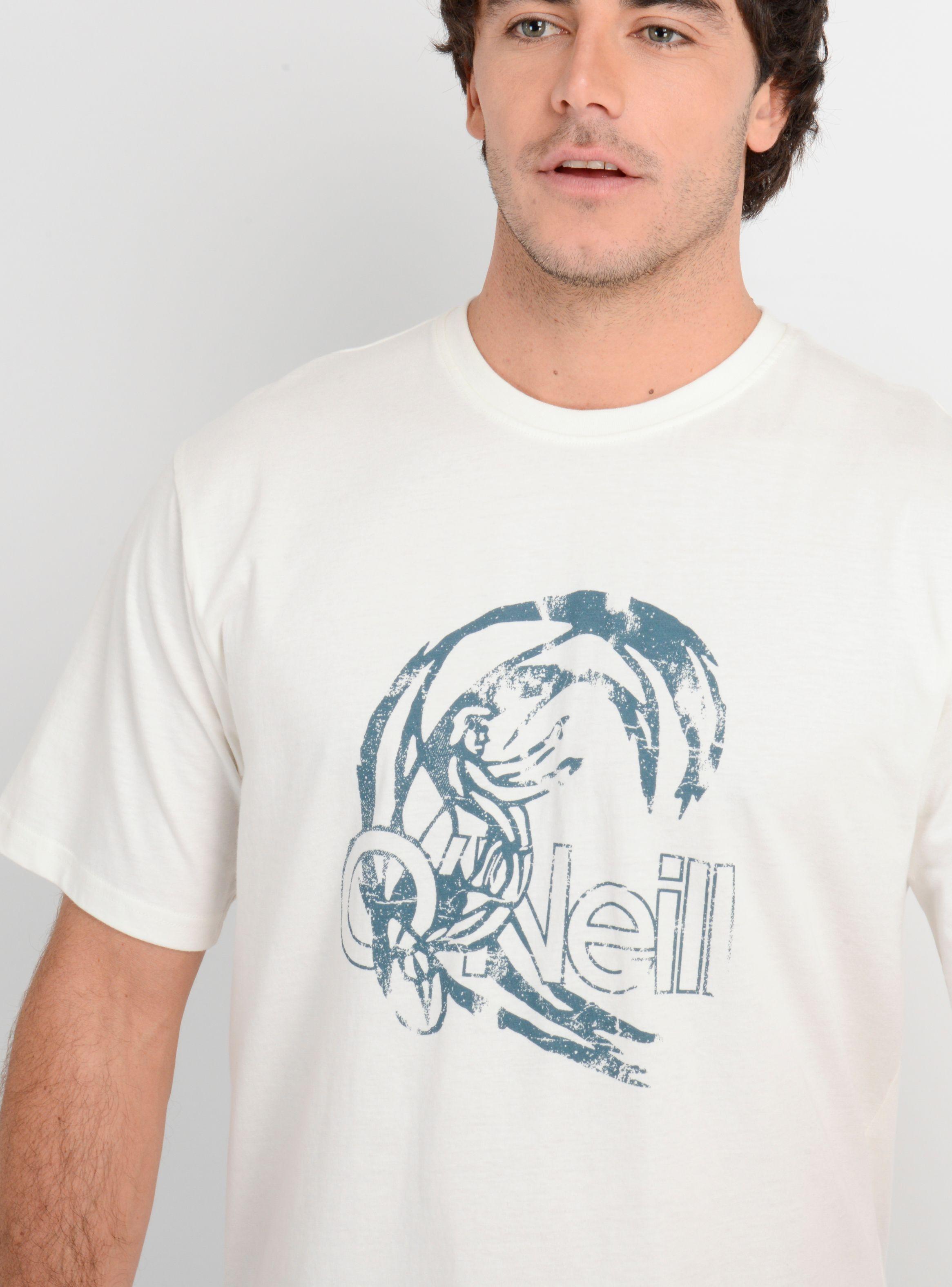 POLERA MANGA CORTA OG CIRCLE SURFER  BEIGE CLARO-4