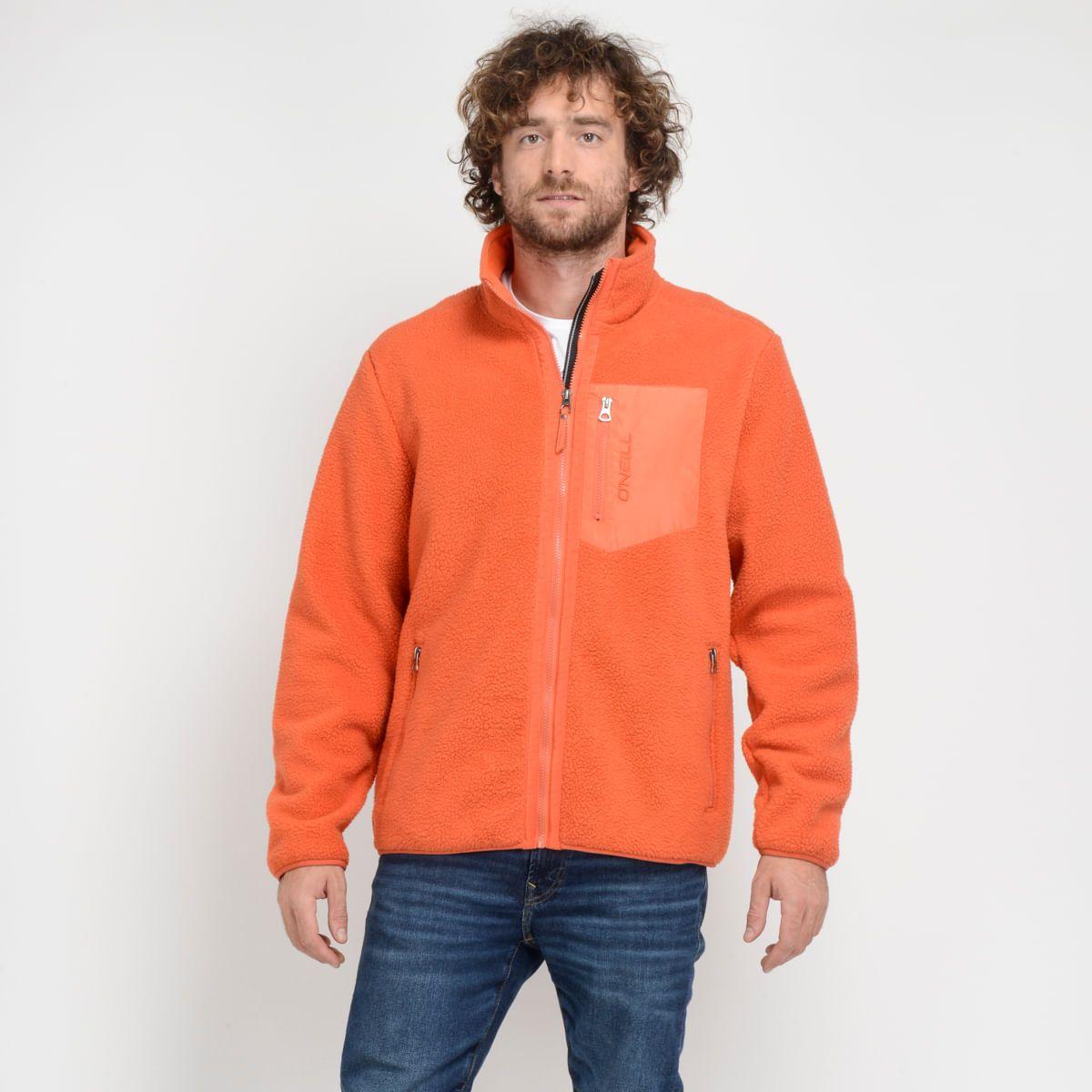 POLERON POLAR FULL ZIPPER - I23HO073009 NARANJO-4