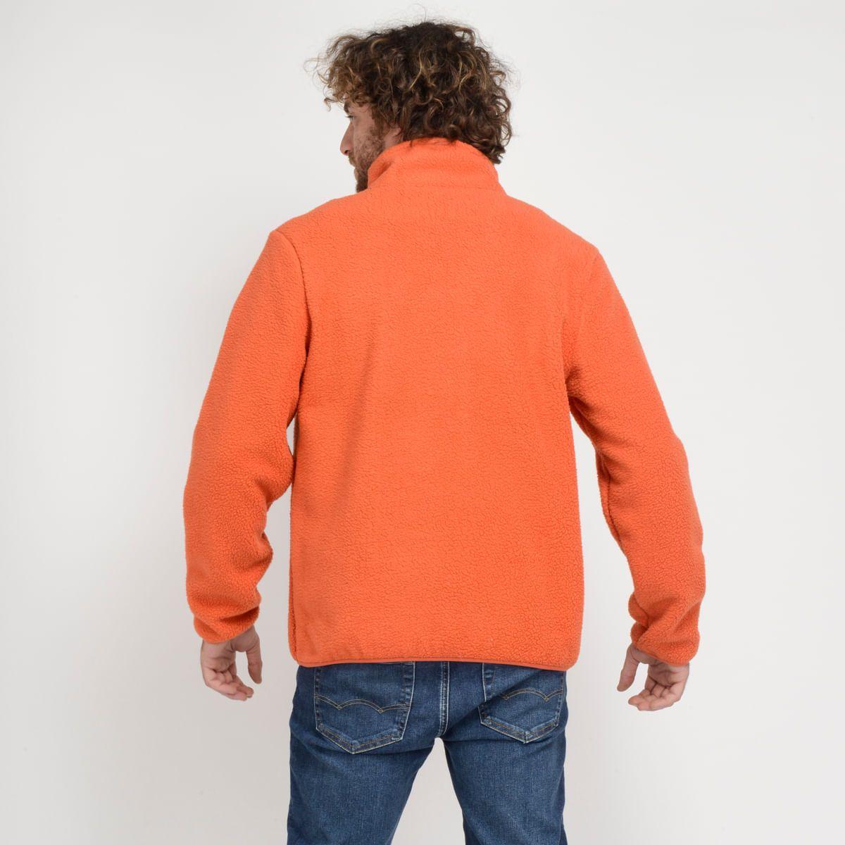 POLERON POLAR FULL ZIPPER - I23HO073009 NARANJO-9
