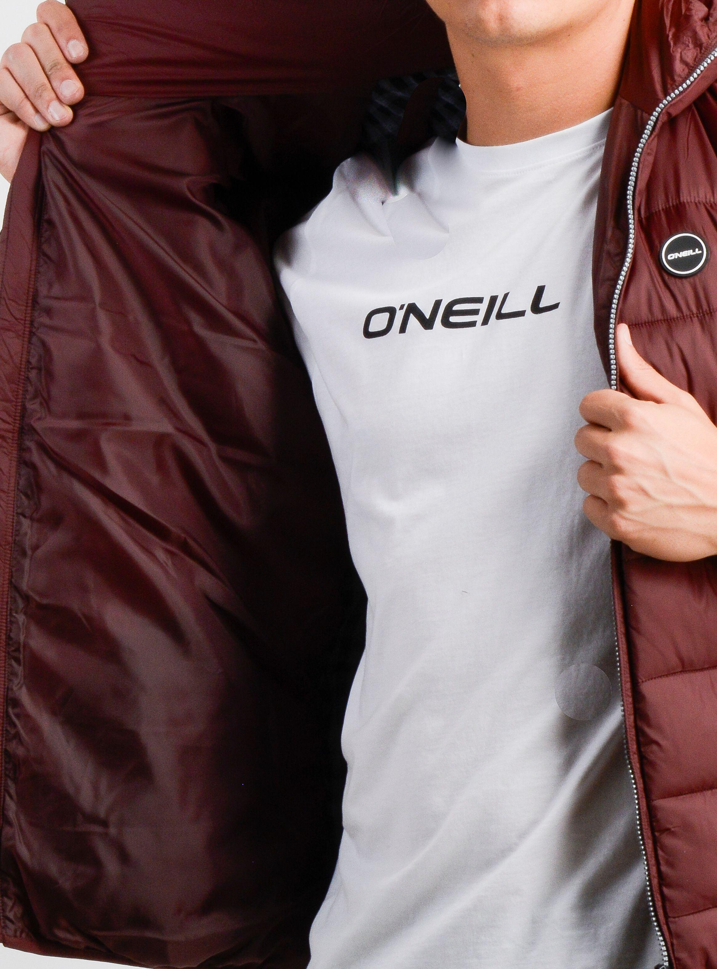 PARKA GLASSY PUFF ROJO OSCURO-6
