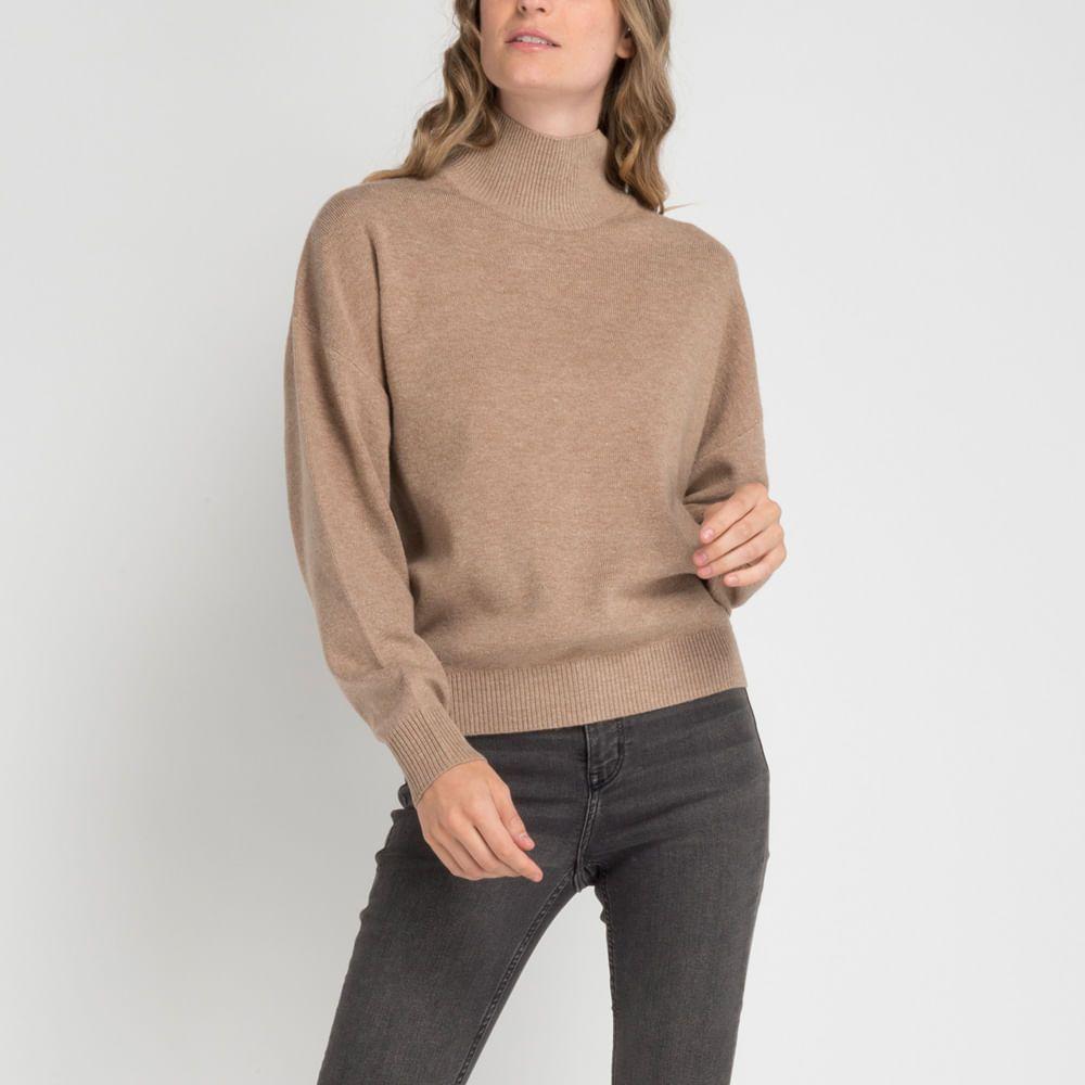 SWEATER I22MU148002 CAFÉ CLARO / PASTEL-0