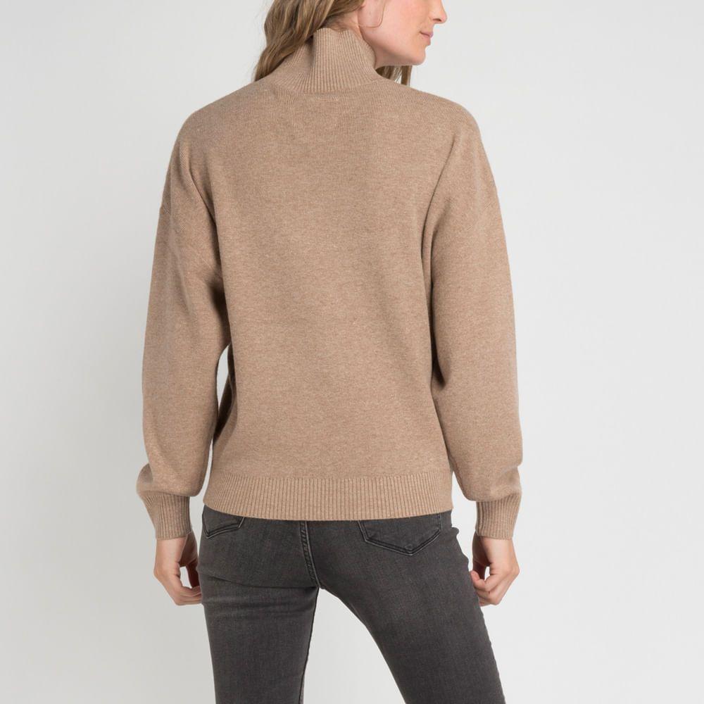 SWEATER I22MU148002 CAFÉ CLARO / PASTEL-2