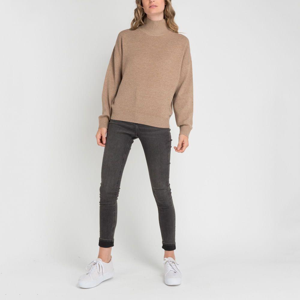 SWEATER I22MU148002 CAFÉ CLARO / PASTEL-3