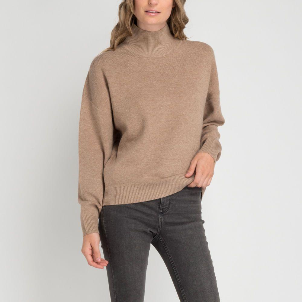 SWEATER I22MU148002 CAFÉ CLARO / PASTEL-4