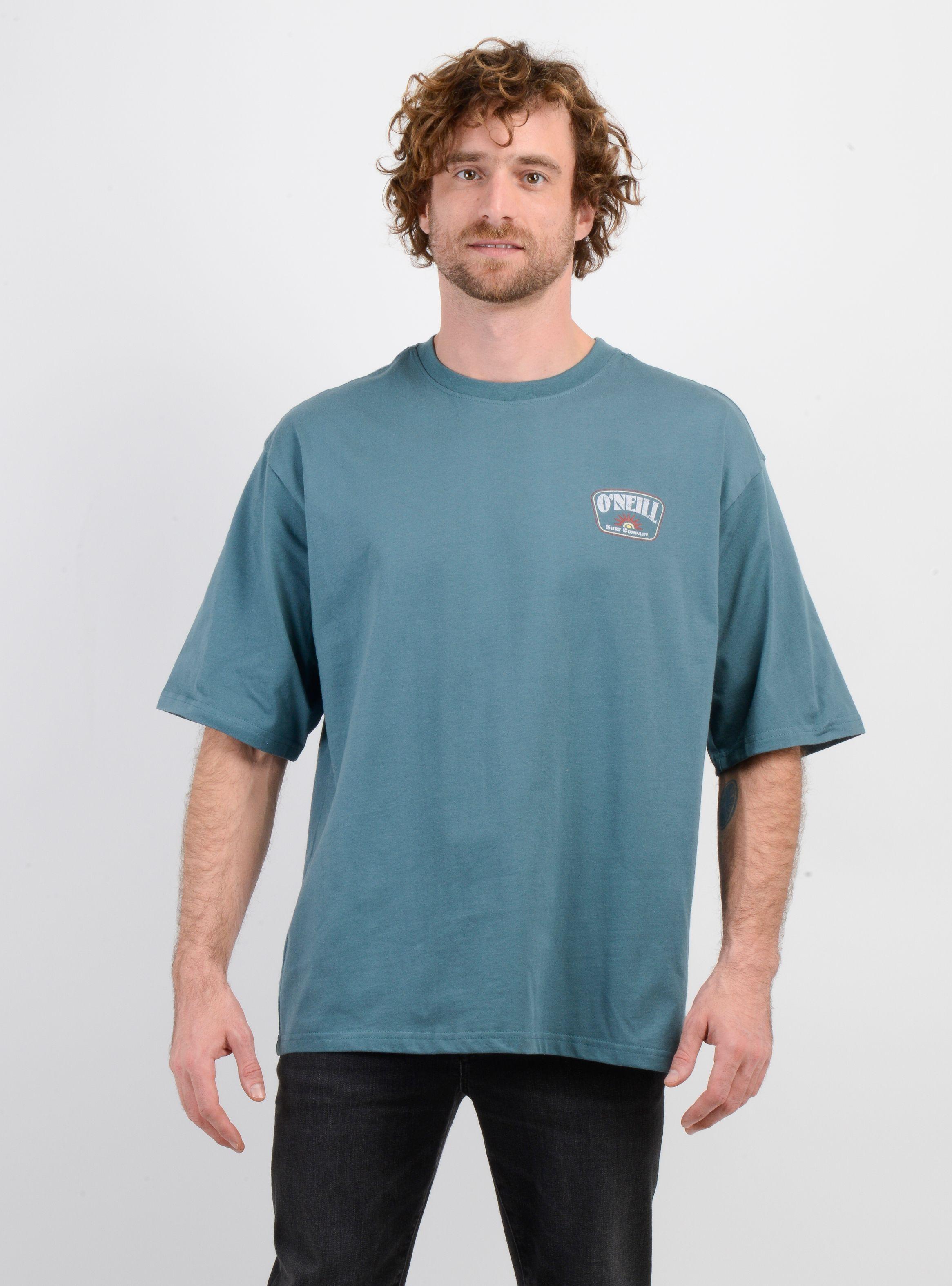 POLERA MANGA CORTA HIGHWAY VERDE OSCURO-0