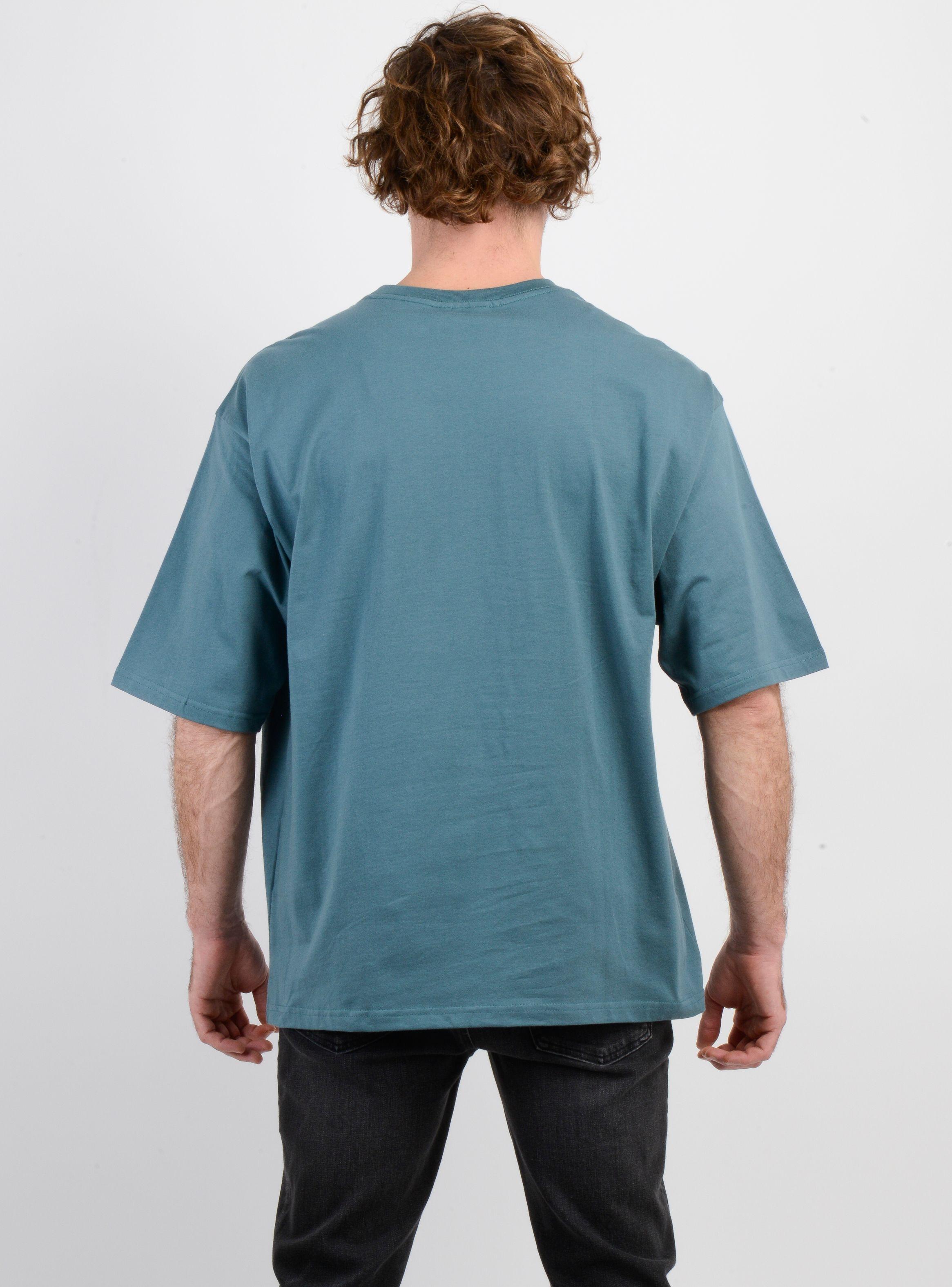POLERA MANGA CORTA HIGHWAY VERDE OSCURO-1
