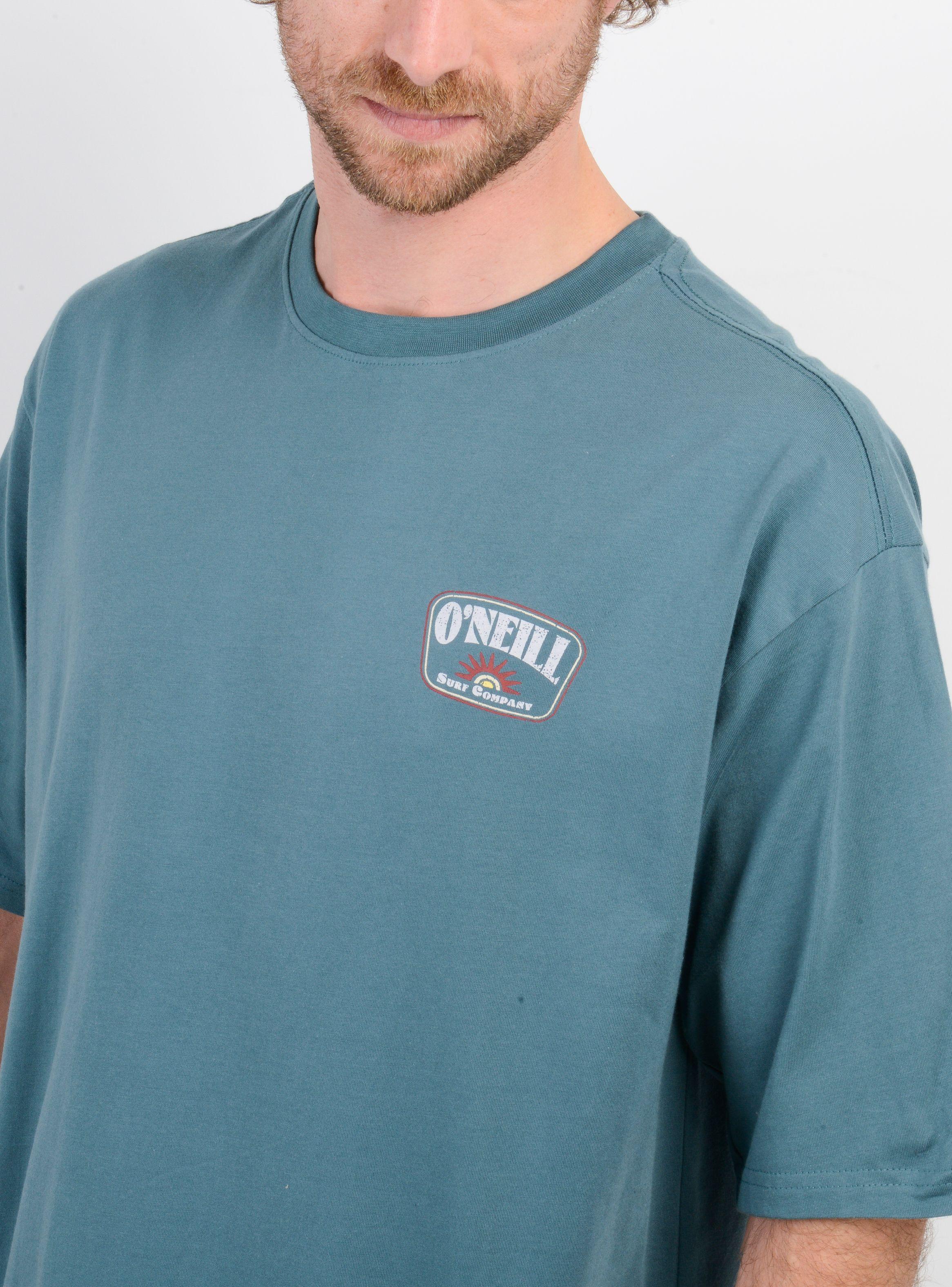 POLERA MANGA CORTA HIGHWAY VERDE OSCURO-4
