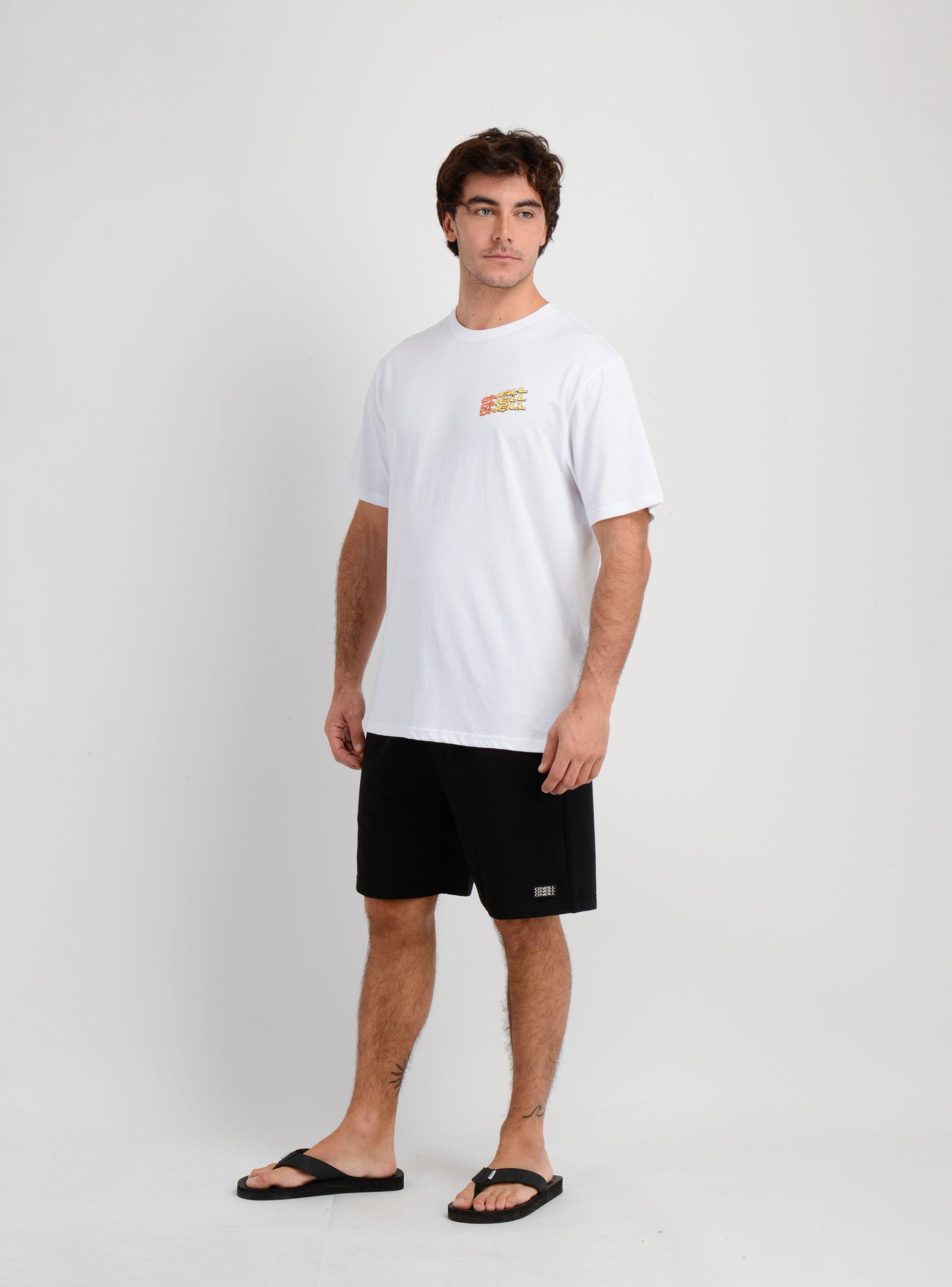 POLERA MANGA CORTA CIRCLE FREAK  BLANCO-2