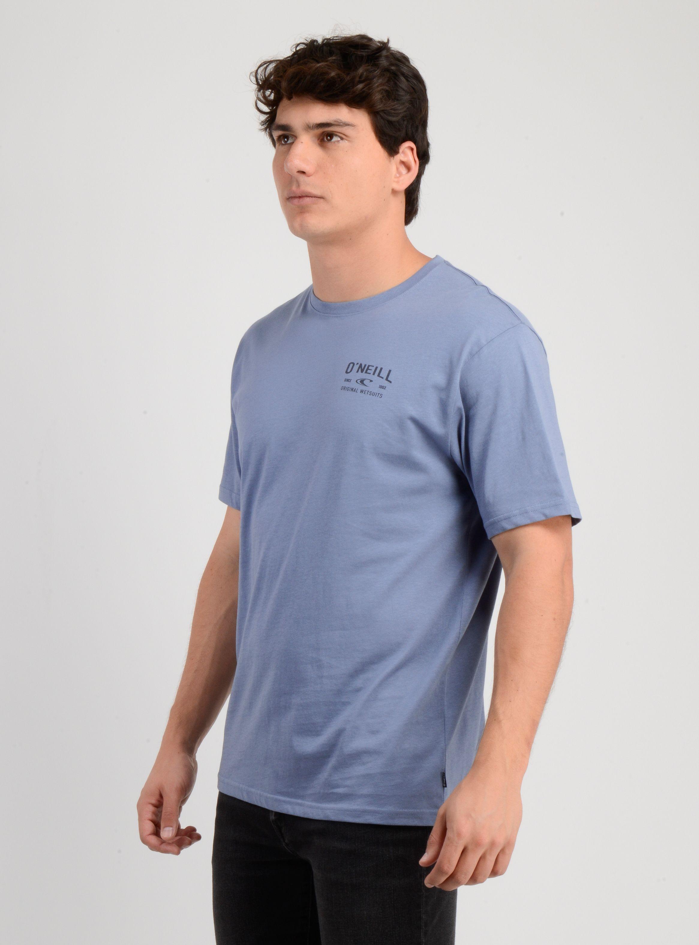 POLERA MANGA CORTA LAYERED UP AZUL CLARO-2