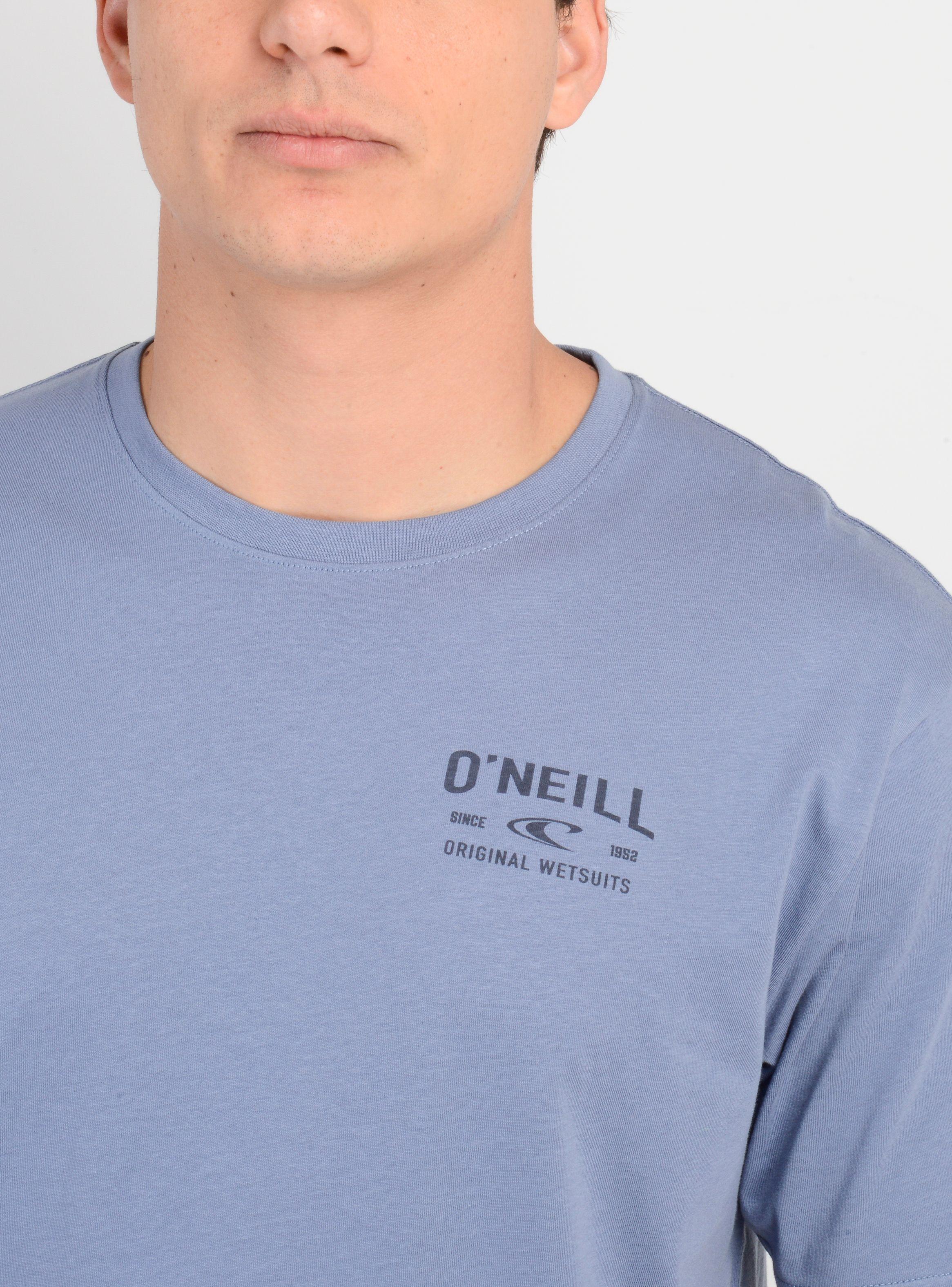 POLERA MANGA CORTA LAYERED UP AZUL CLARO-4