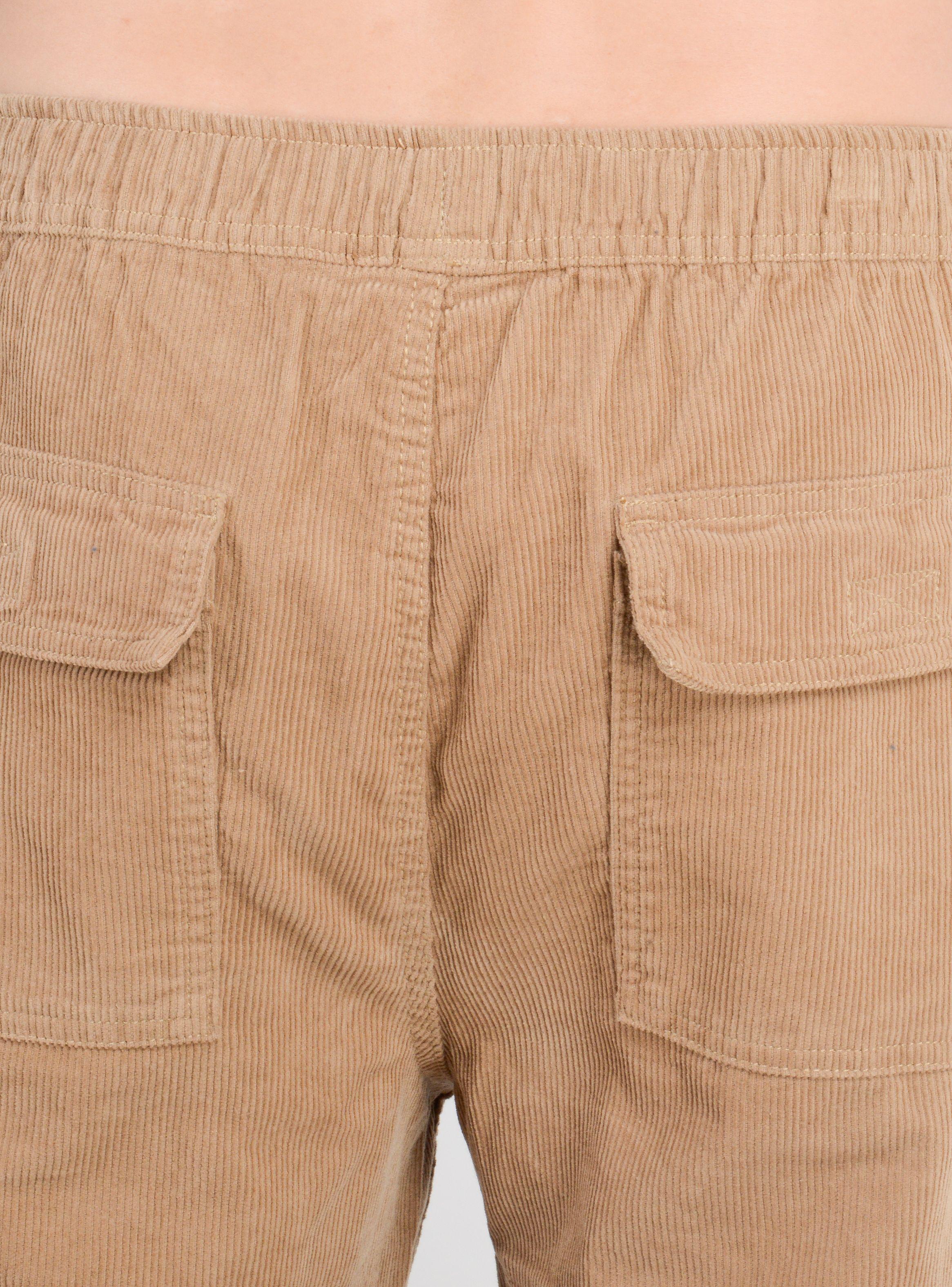 PANTALON COTELE CARGO SURF  BEIGE-5