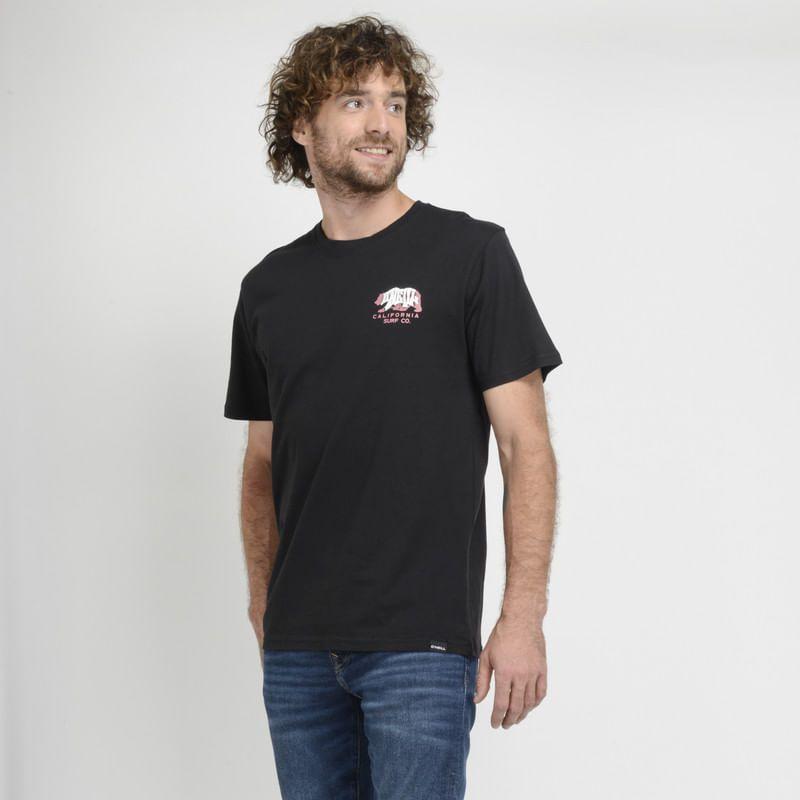 POLERA MANGA CORTA - I23HO065001 NEGRO-1