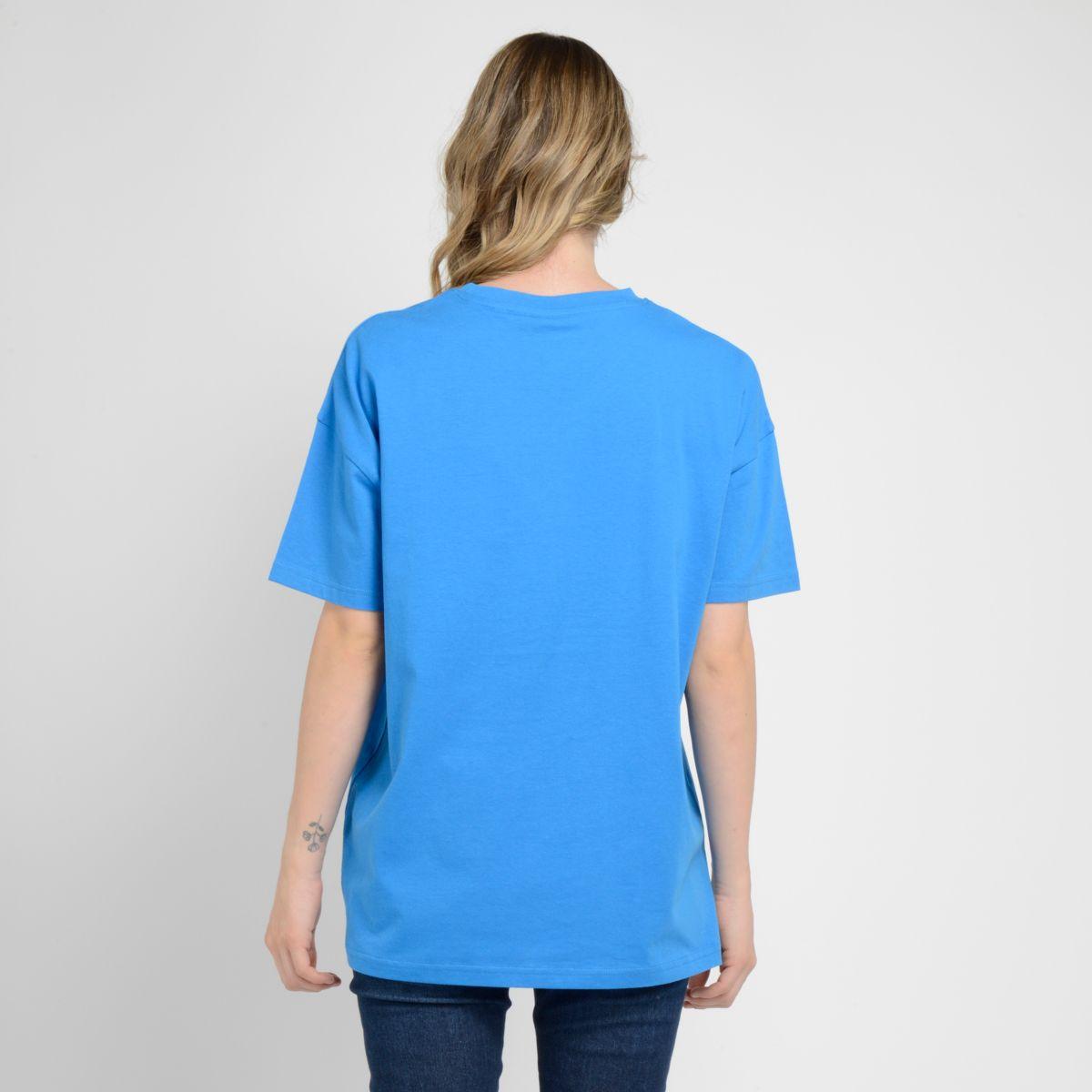 POLERA MANGA CORTA MIRROR AZUL-2