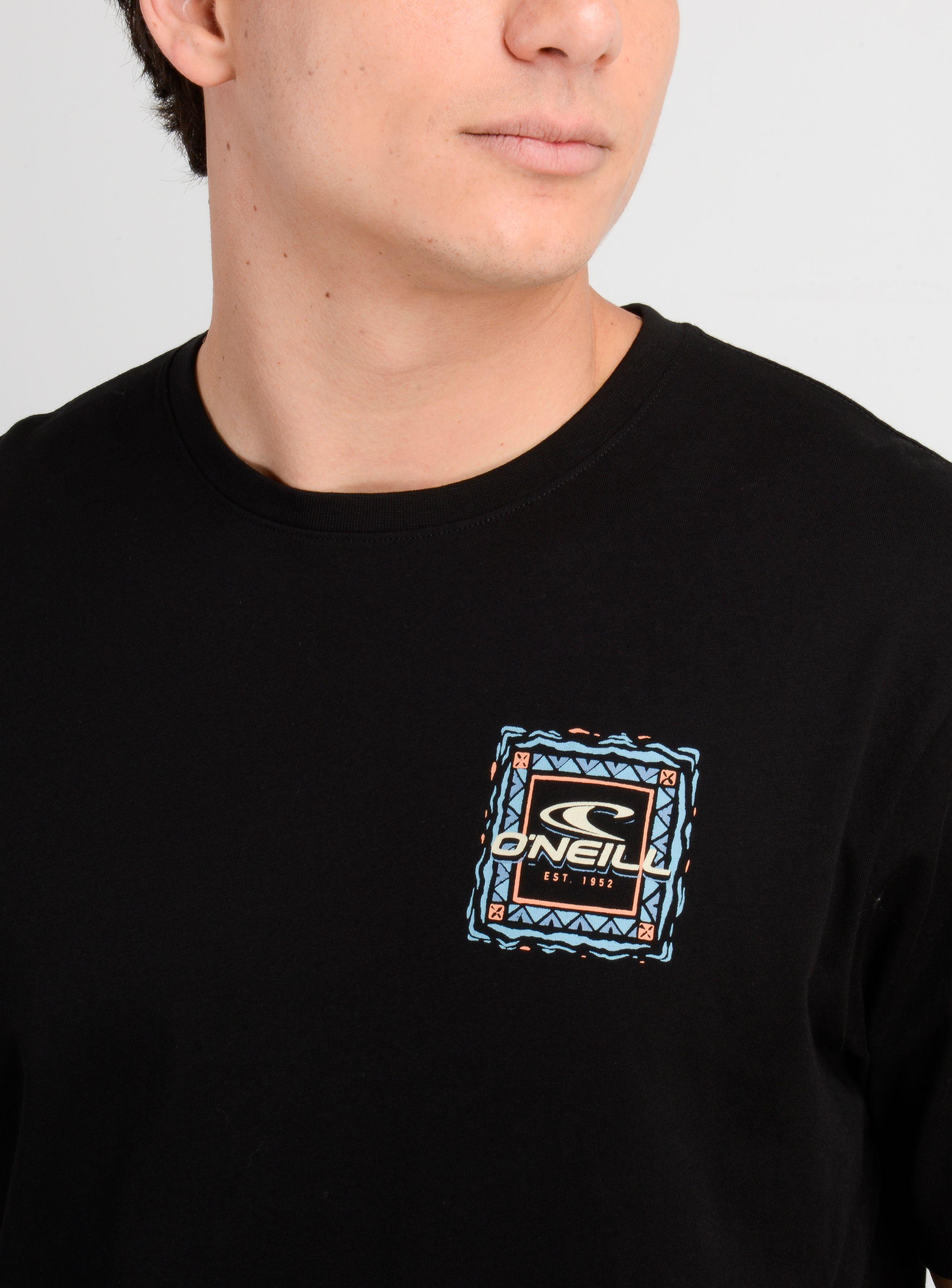 POLERA MANGA CORTA PATTERNS NEGRO-4