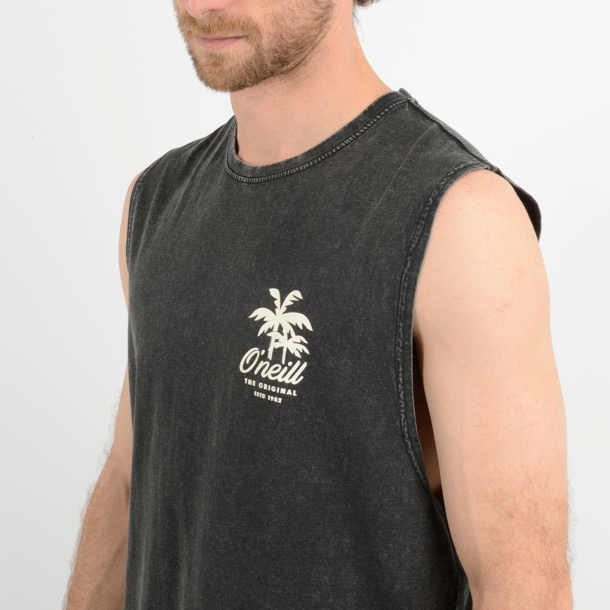 POLERA SIN MANGAS RESORT TANK  NEGRO-4