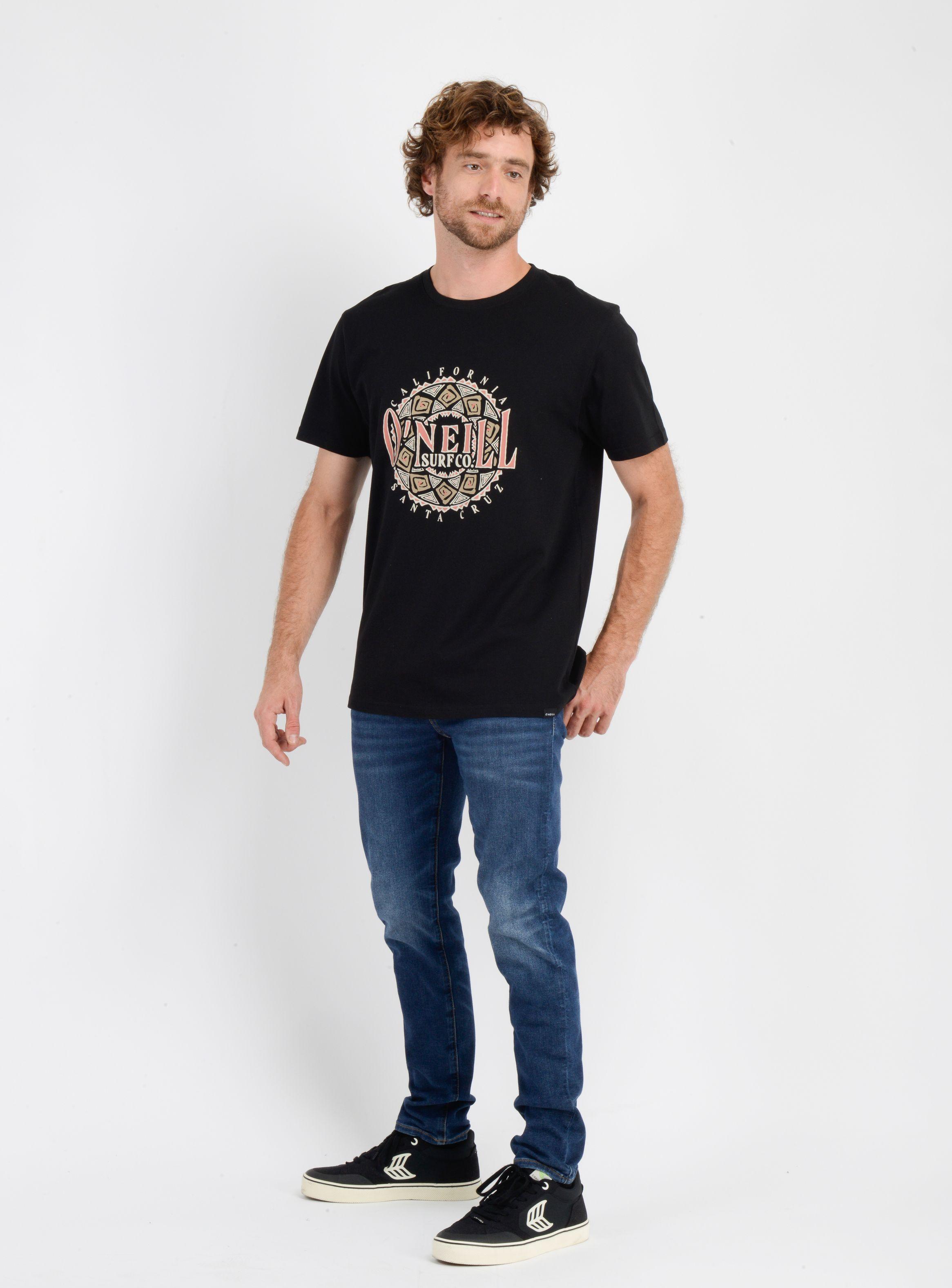 POLERA MANGA CORTA IKAT  NEGRO-2