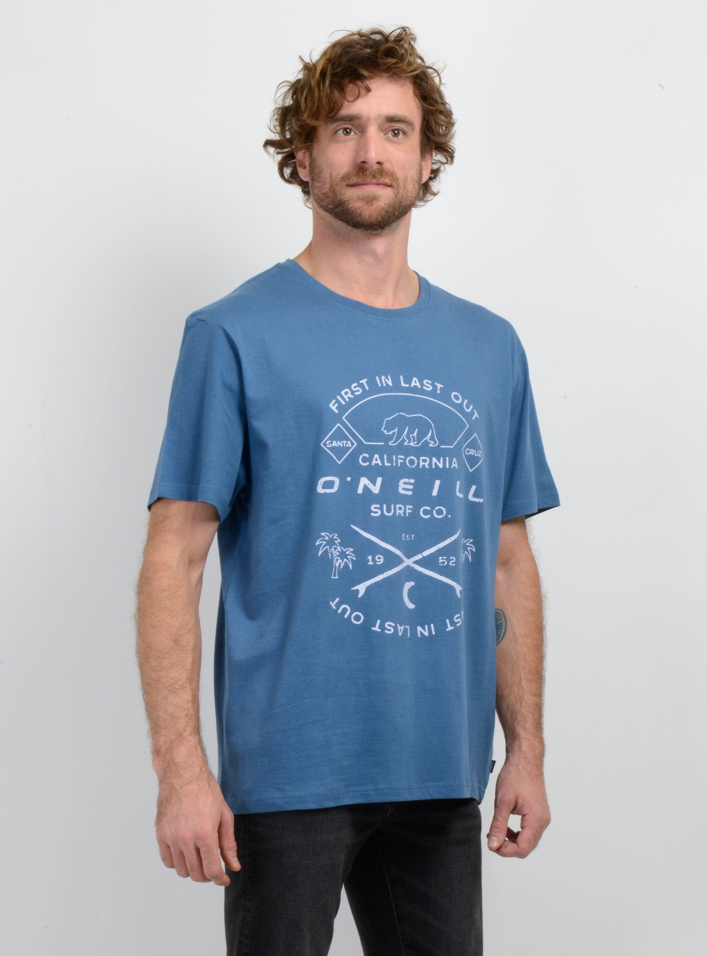 POLERA MANGA CORTA JACK O'NEILL MUIR AZUL-3