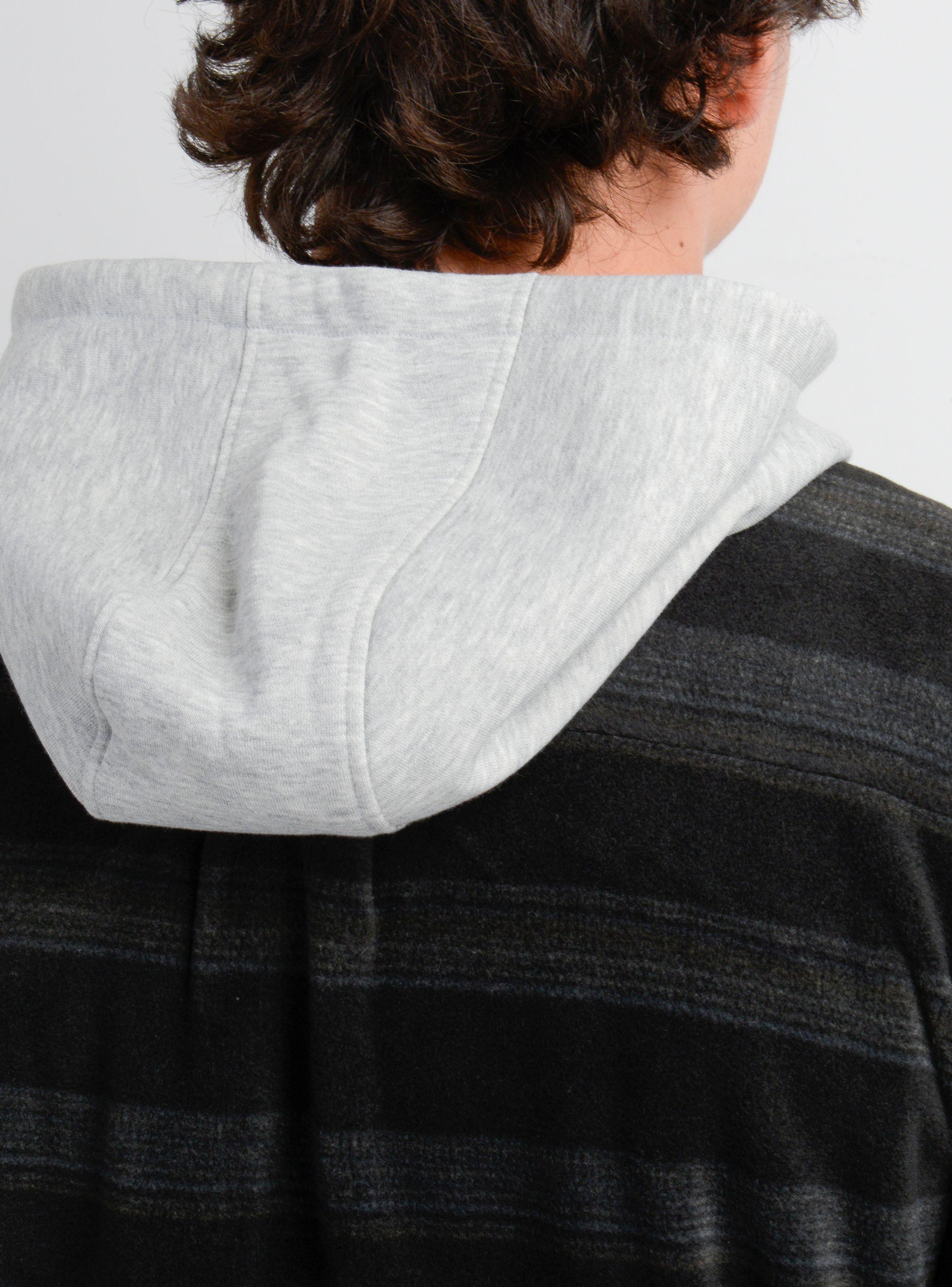 CAMISA POLAR MANGA LARGA ARCHER NEGRO-5