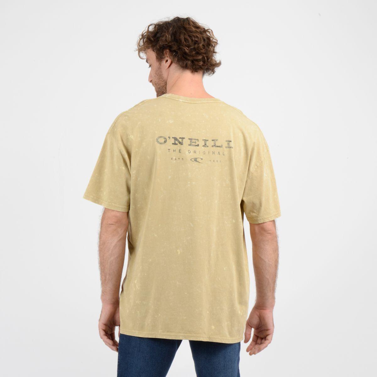 POLERA MANGA CORTA LET'S GO BEIGE OSCURO-1