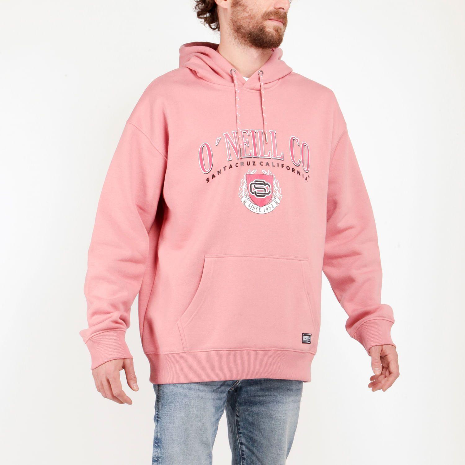 POLERON HODDIE MYKONOS  ROSADO OSCURO-0