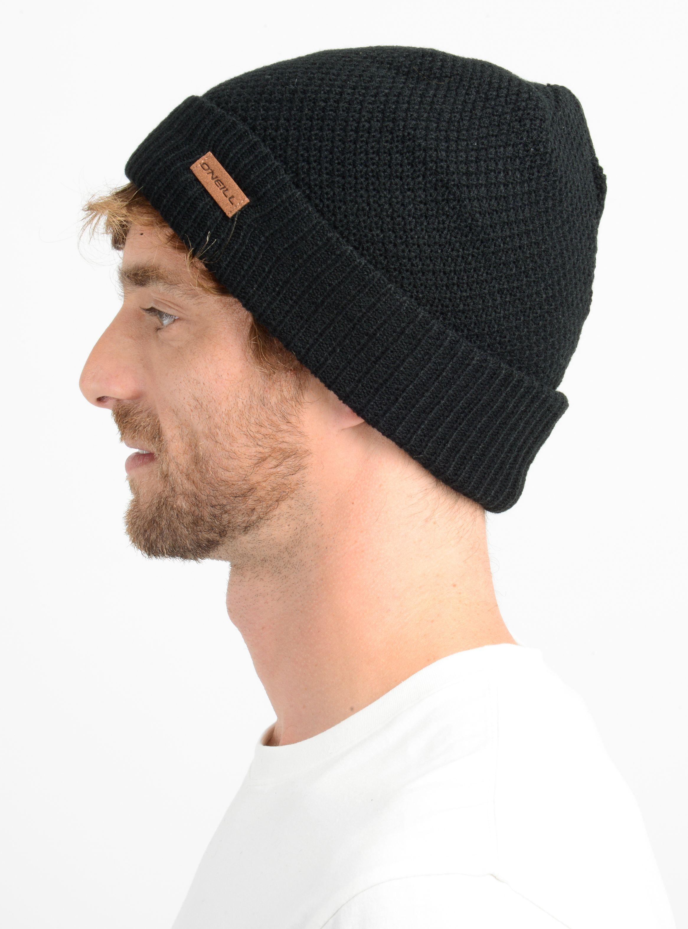 BEANIE WAFFLE  NEGRO-2